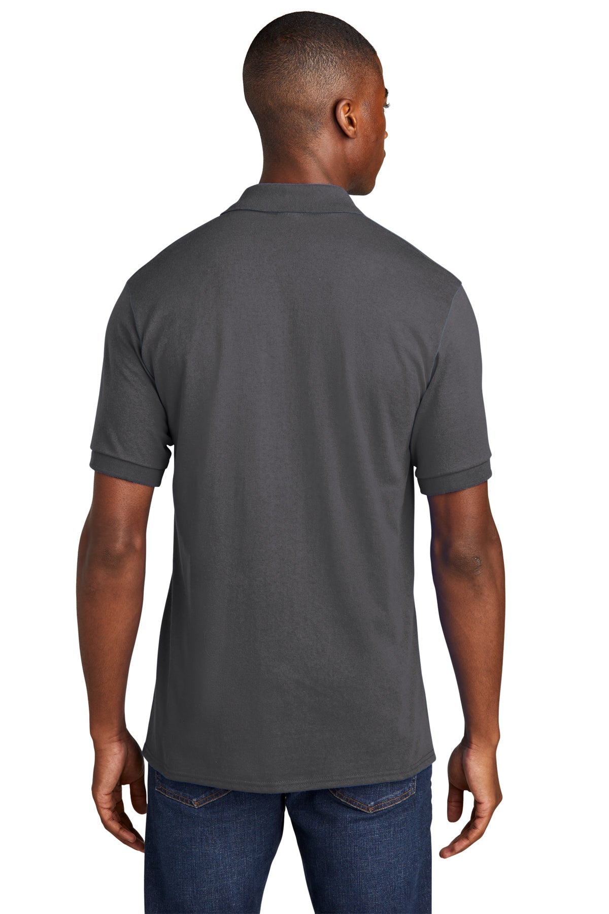 port & company_kp55p _charcoal_company_logo_polos