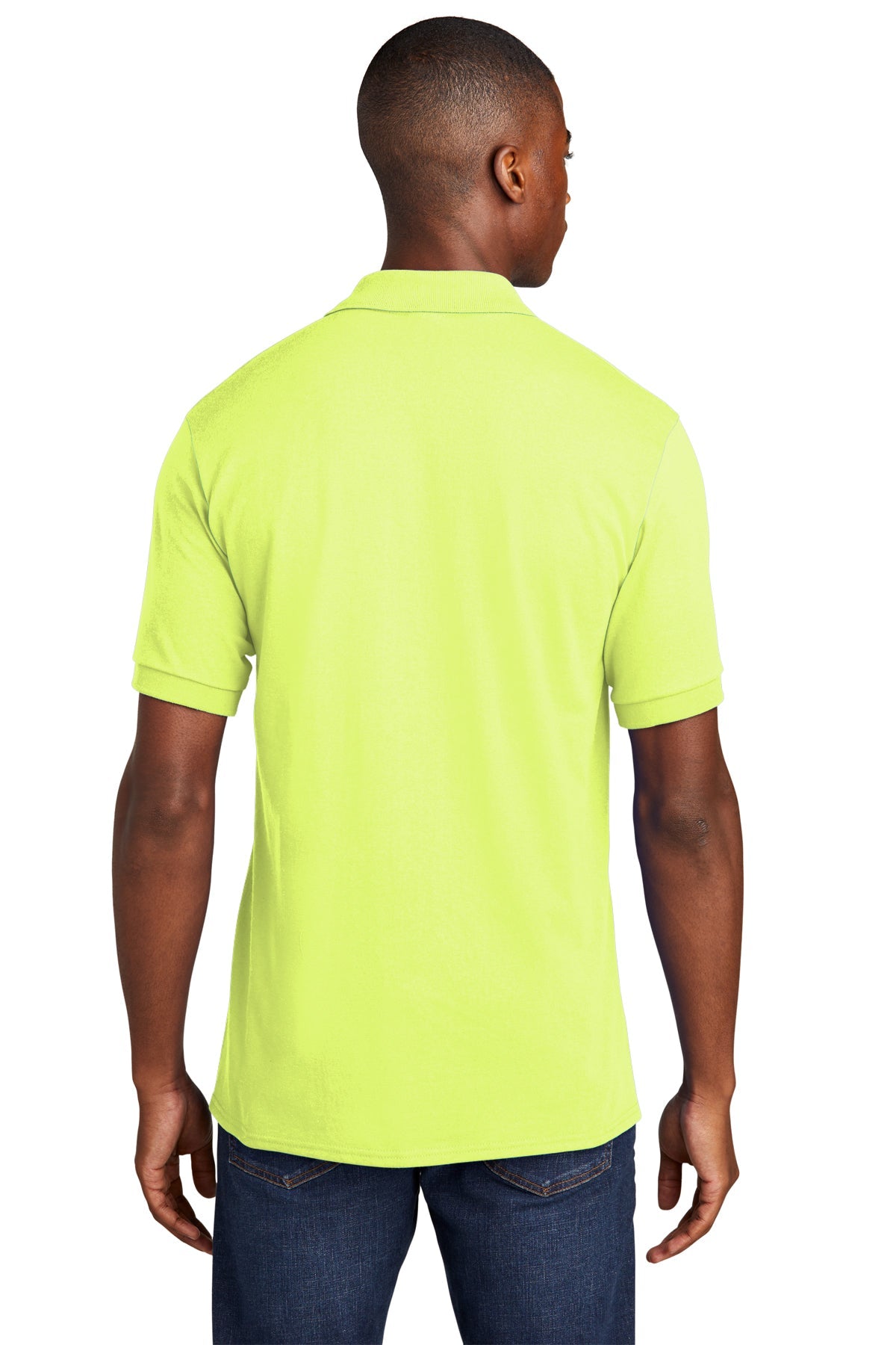 port & company_kp55p _safety green_company_logo_polos