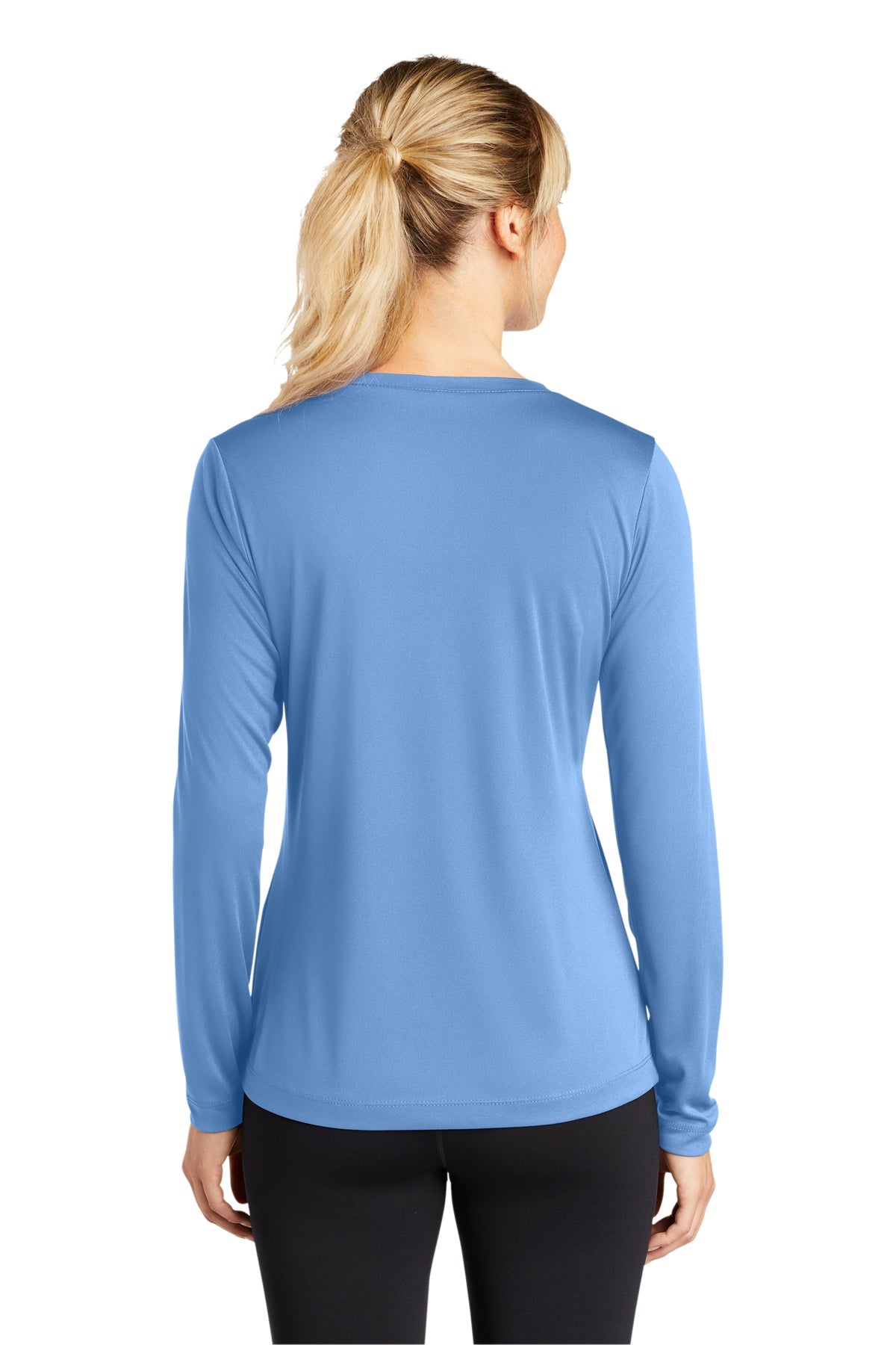 Sport-Tek Ladies Long Sleeve PosiCharge Competitor V-Neck Tee