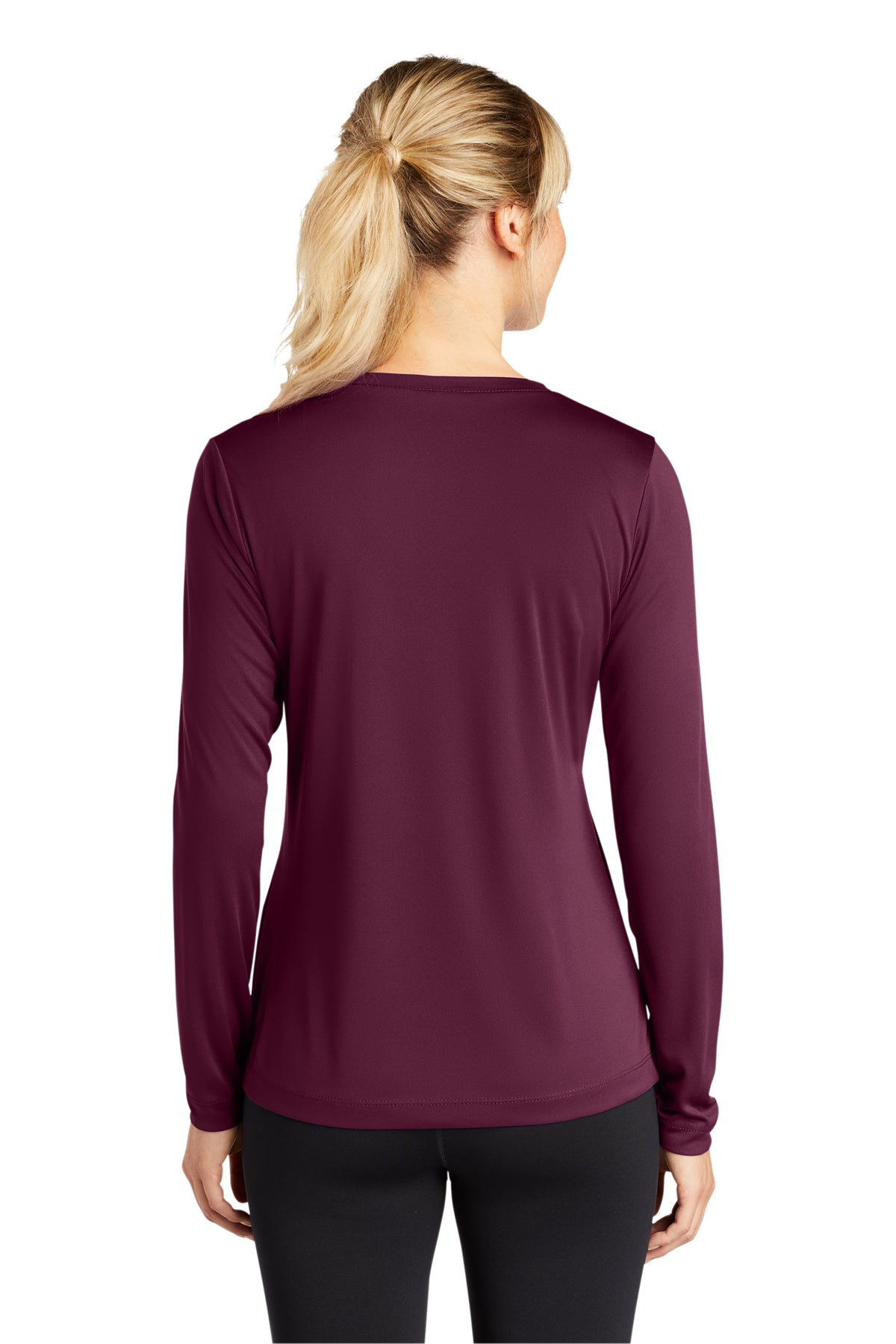 Sport-Tek Ladies Long Sleeve PosiCharge Competitor V-Neck Tee