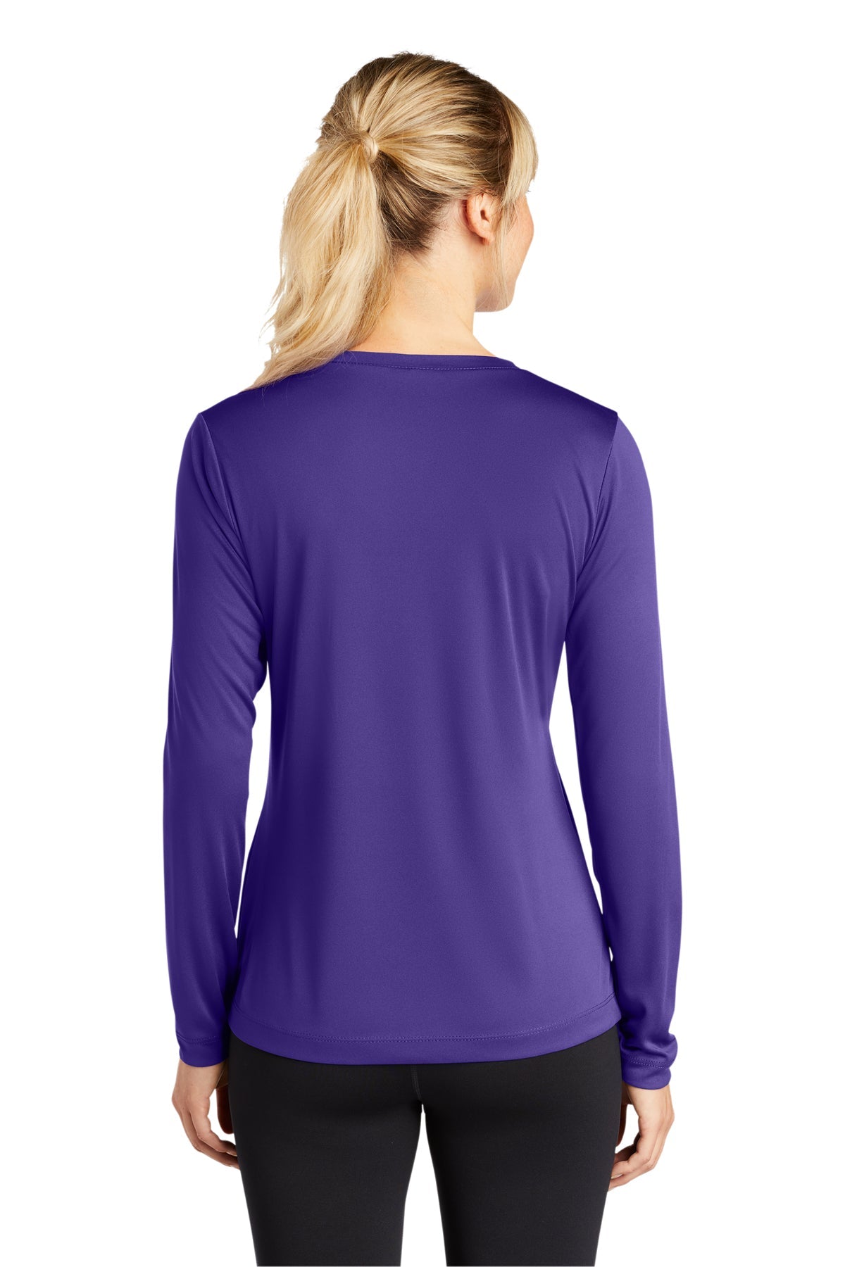 Sport-Tek Ladies Long Sleeve PosiCharge Competitor V-Neck Tee