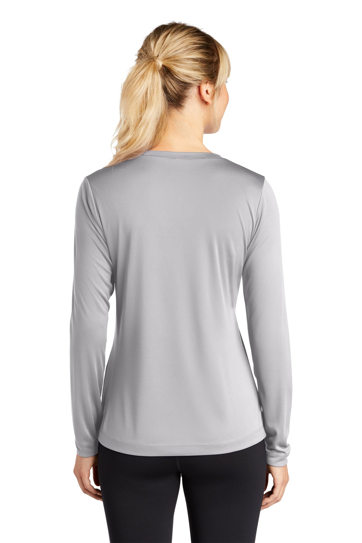 Sport-Tek Ladies Long Sleeve PosiCharge Competitor V-Neck Tee