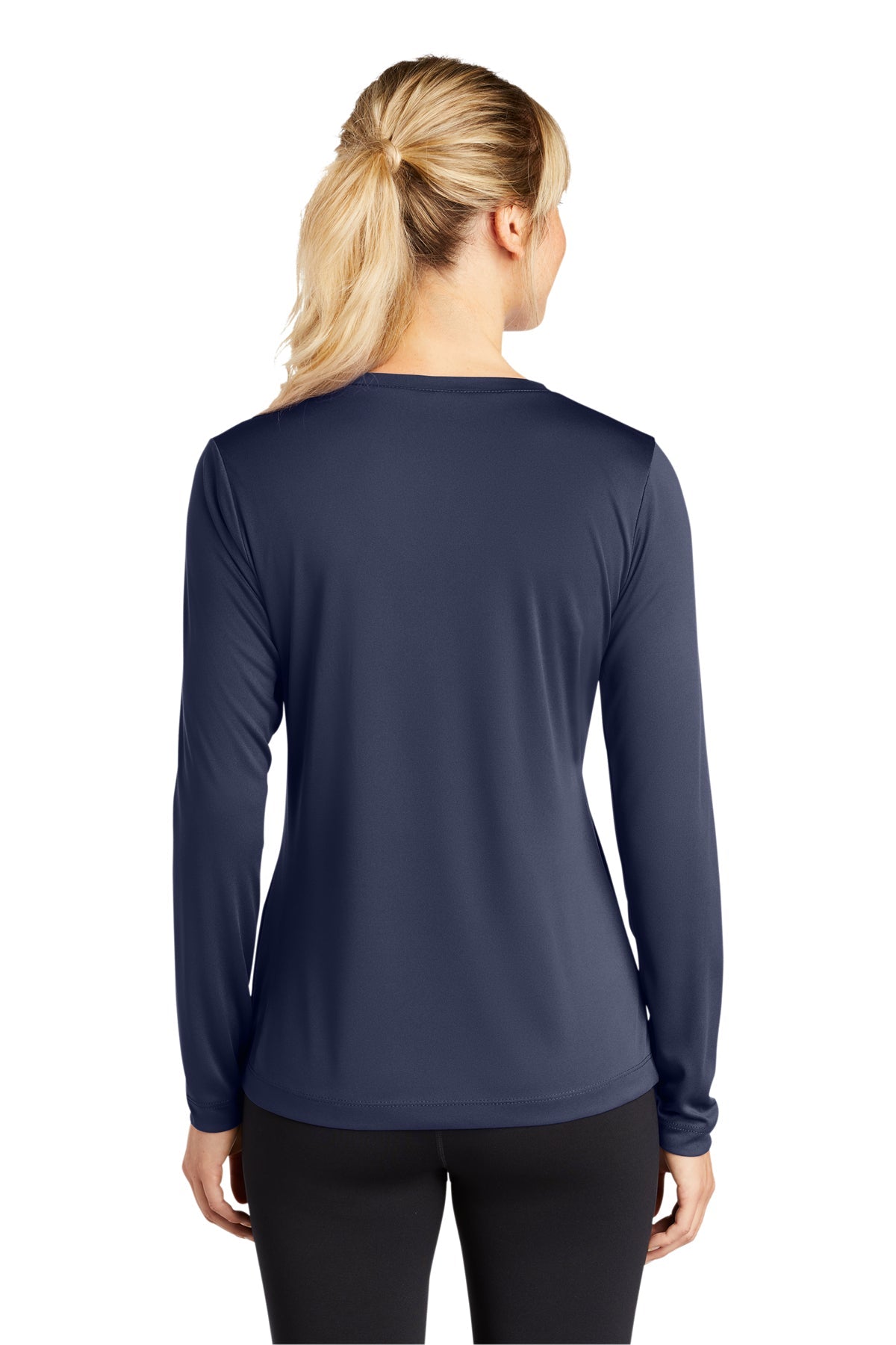 Sport-Tek Ladies Long Sleeve PosiCharge Competitor V-Neck Tee