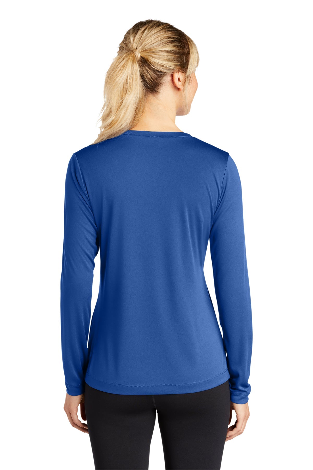 Sport-Tek Ladies Long Sleeve PosiCharge Competitor V-Neck Tee