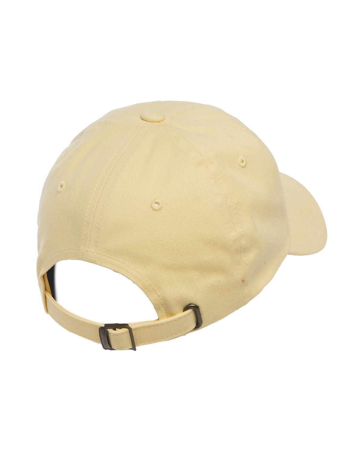 Yupoong Peached Cotton Twill Custom Dad Caps, Yellow [Gershman Mortgage]