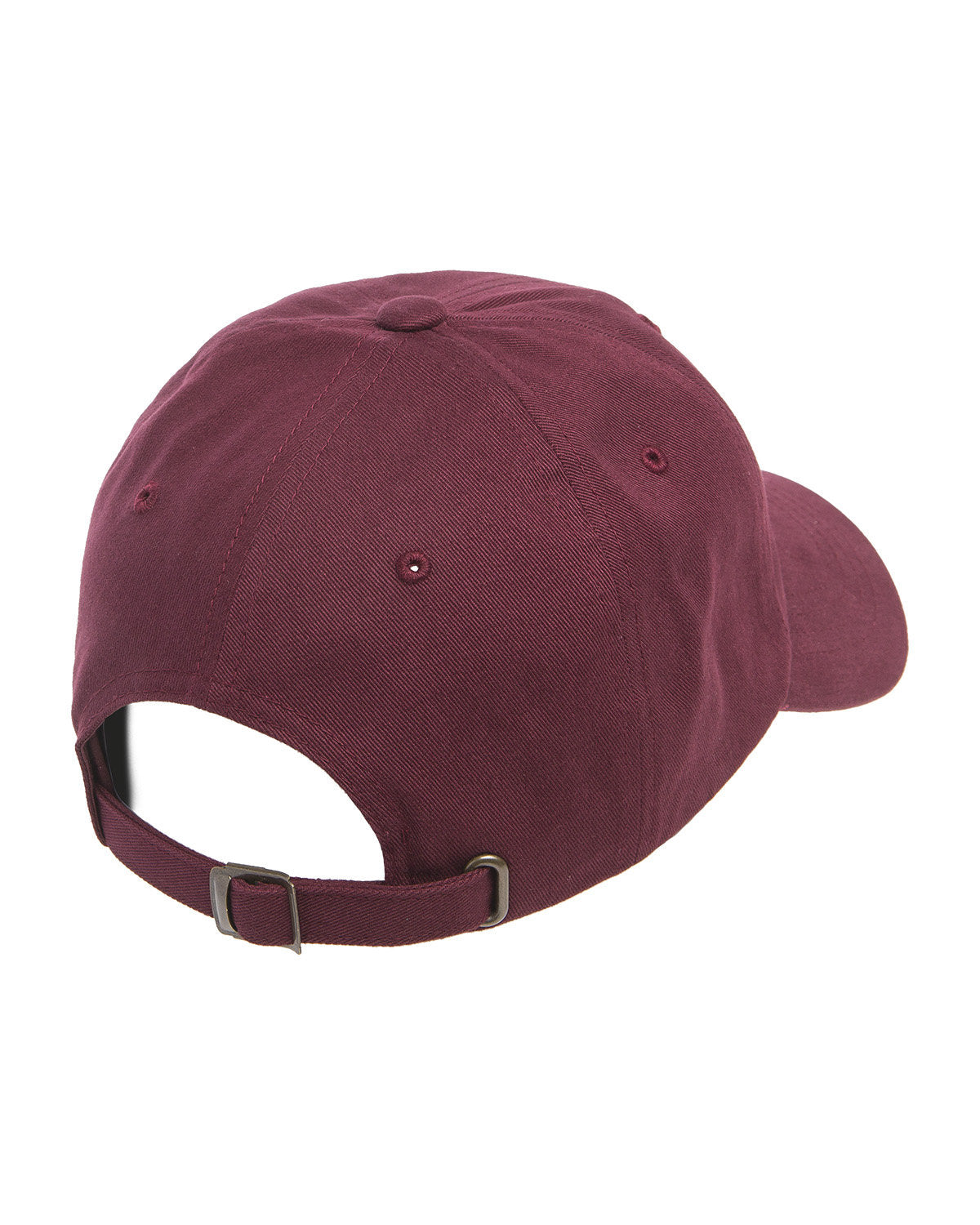 Yupoong Peached Cotton Twill Custom Dad Caps, Maroon [Gershman Mortgage]