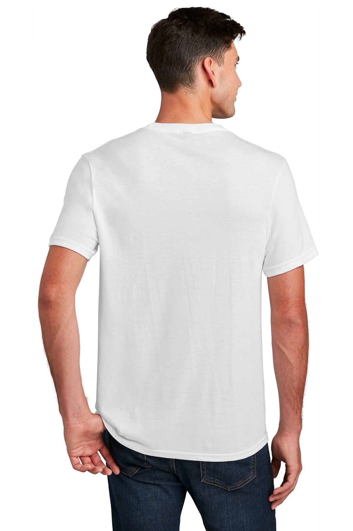 District Made Mens Perfect Blend Tee's, White