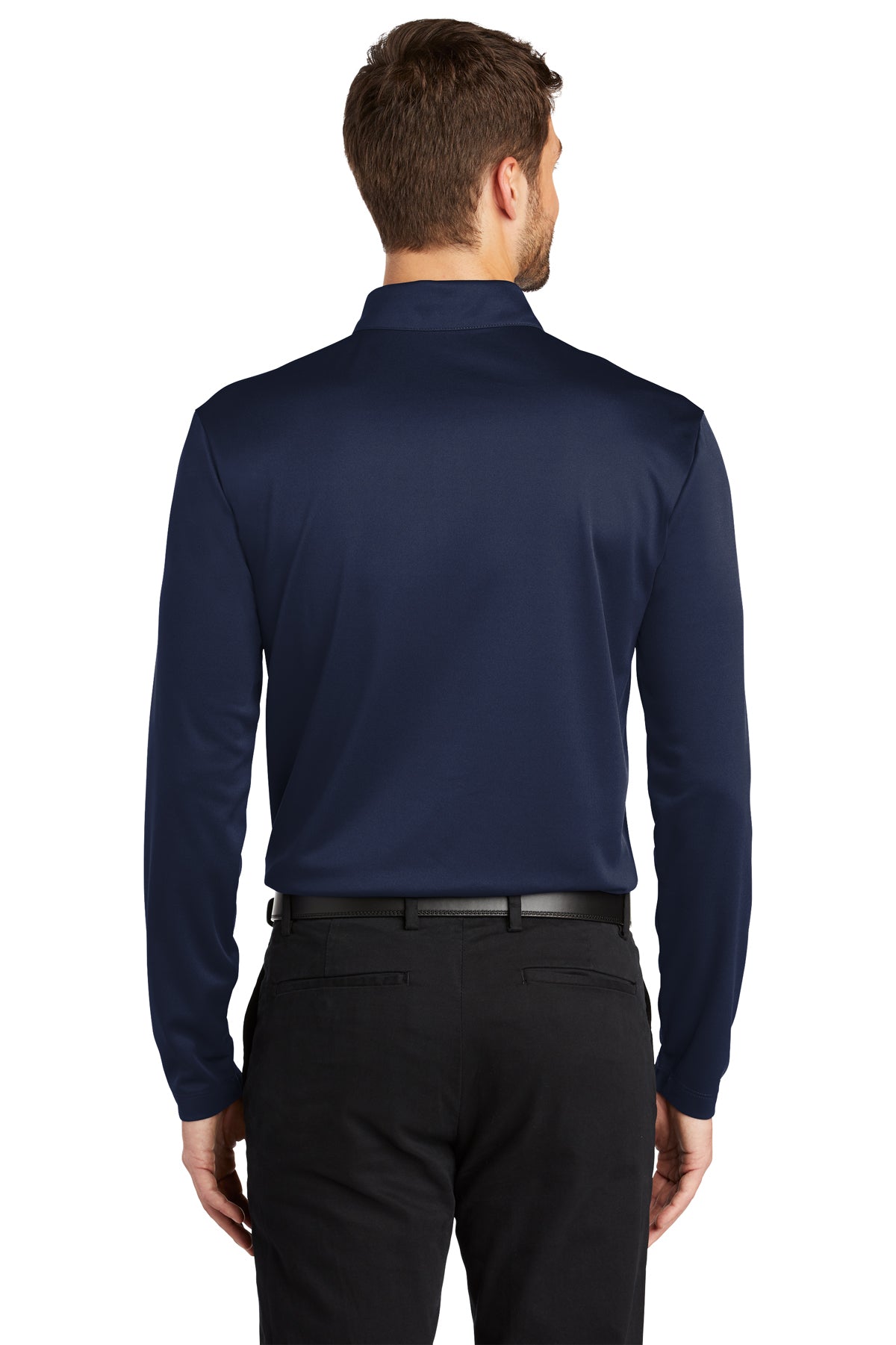 port authority_k540ls _navy_company_logo_polos