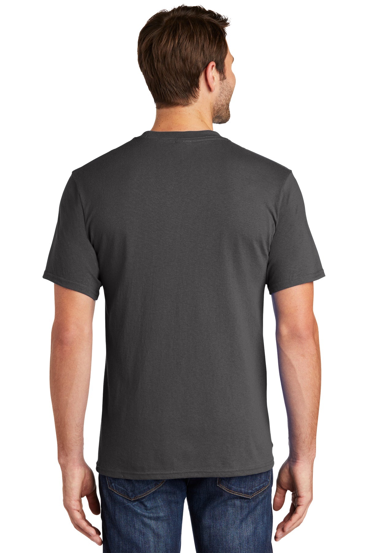 Port & Company Core Cotton Pocket Tee