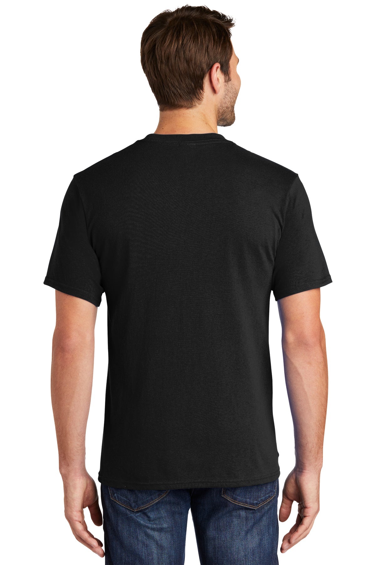 Port & Company Core Cotton Pocket Tee