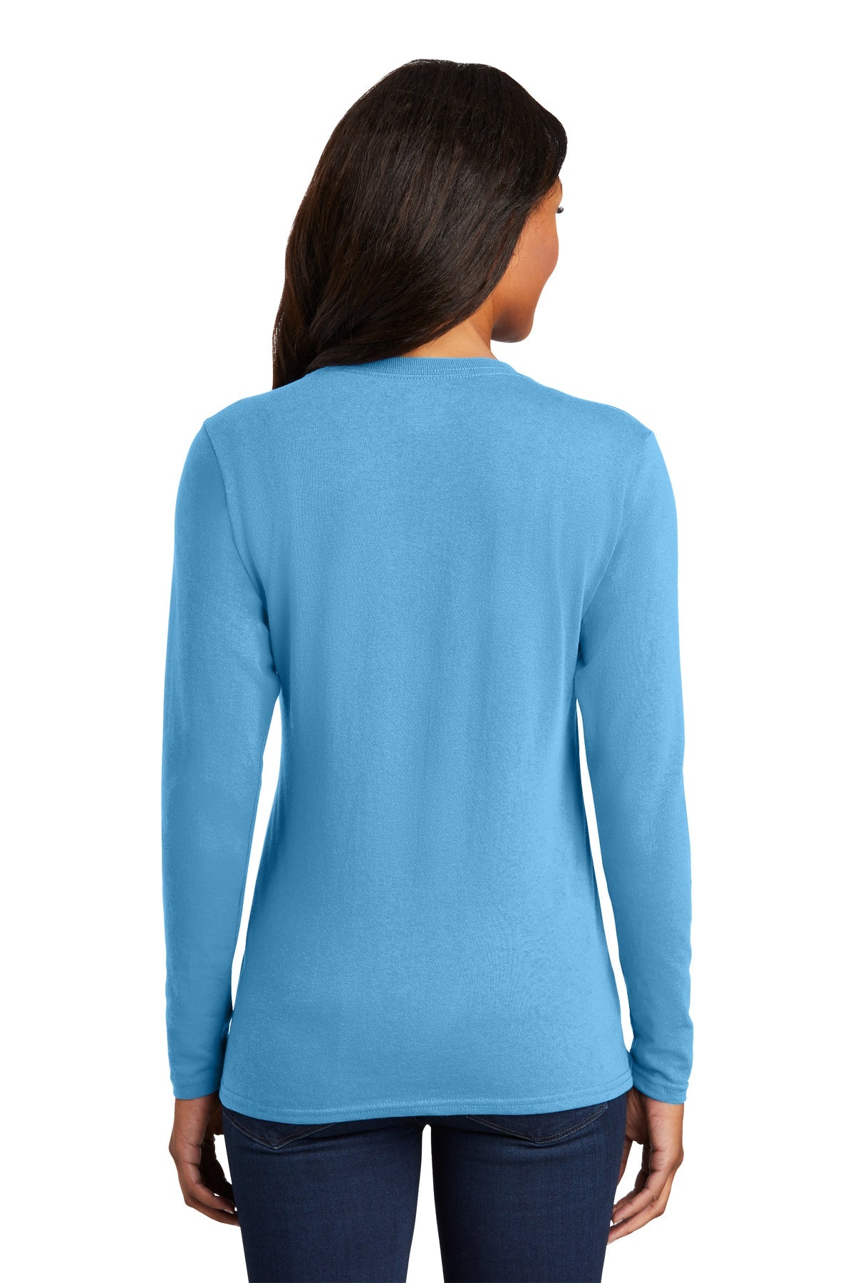 Port & Company Ladies Long Sleeve Core Cotton Tee