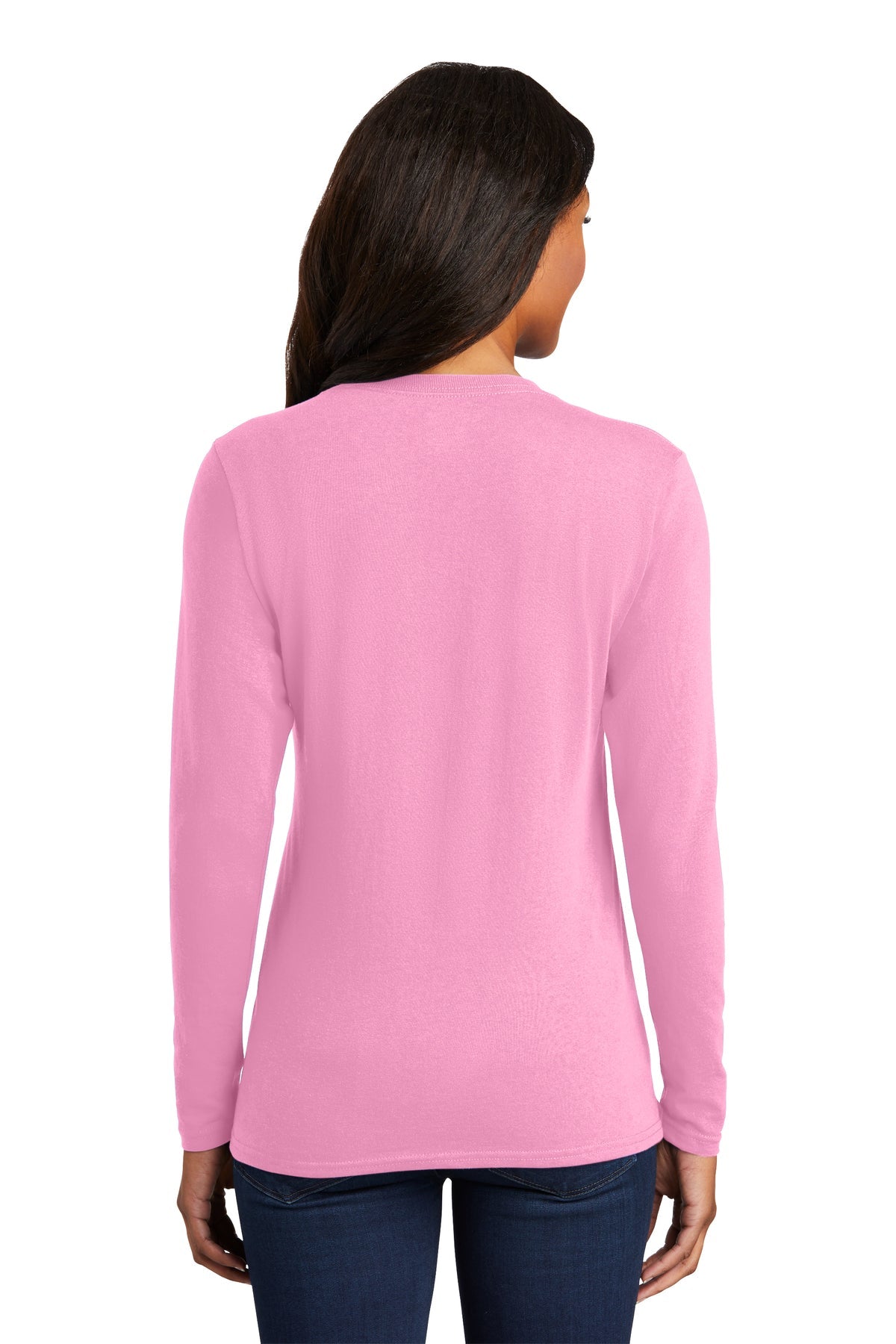 Port & Company Ladies Long Sleeve Core Cotton Tee