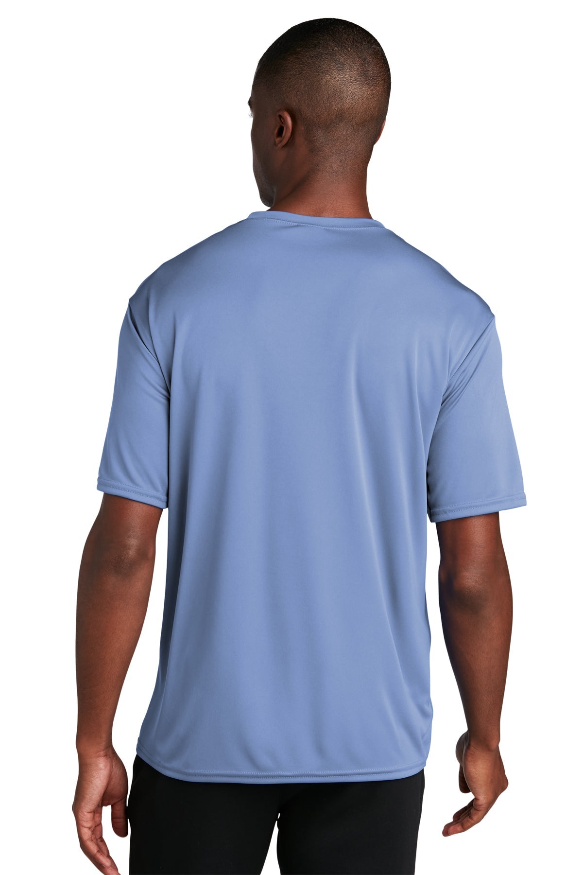 Port & Company Performance Branded Tee's, Carolina Blue