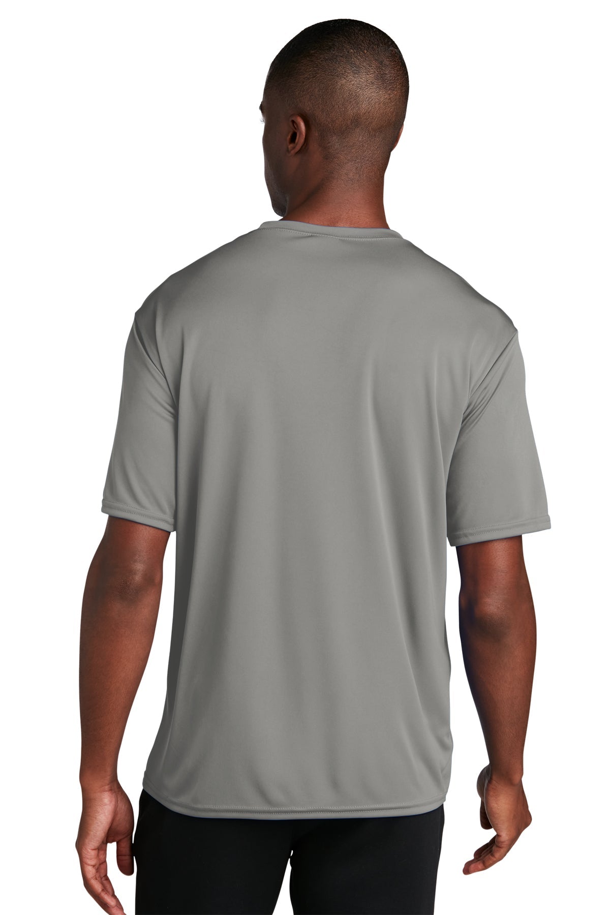 Port & Company Performance Customized Tee's, Grey Concrete