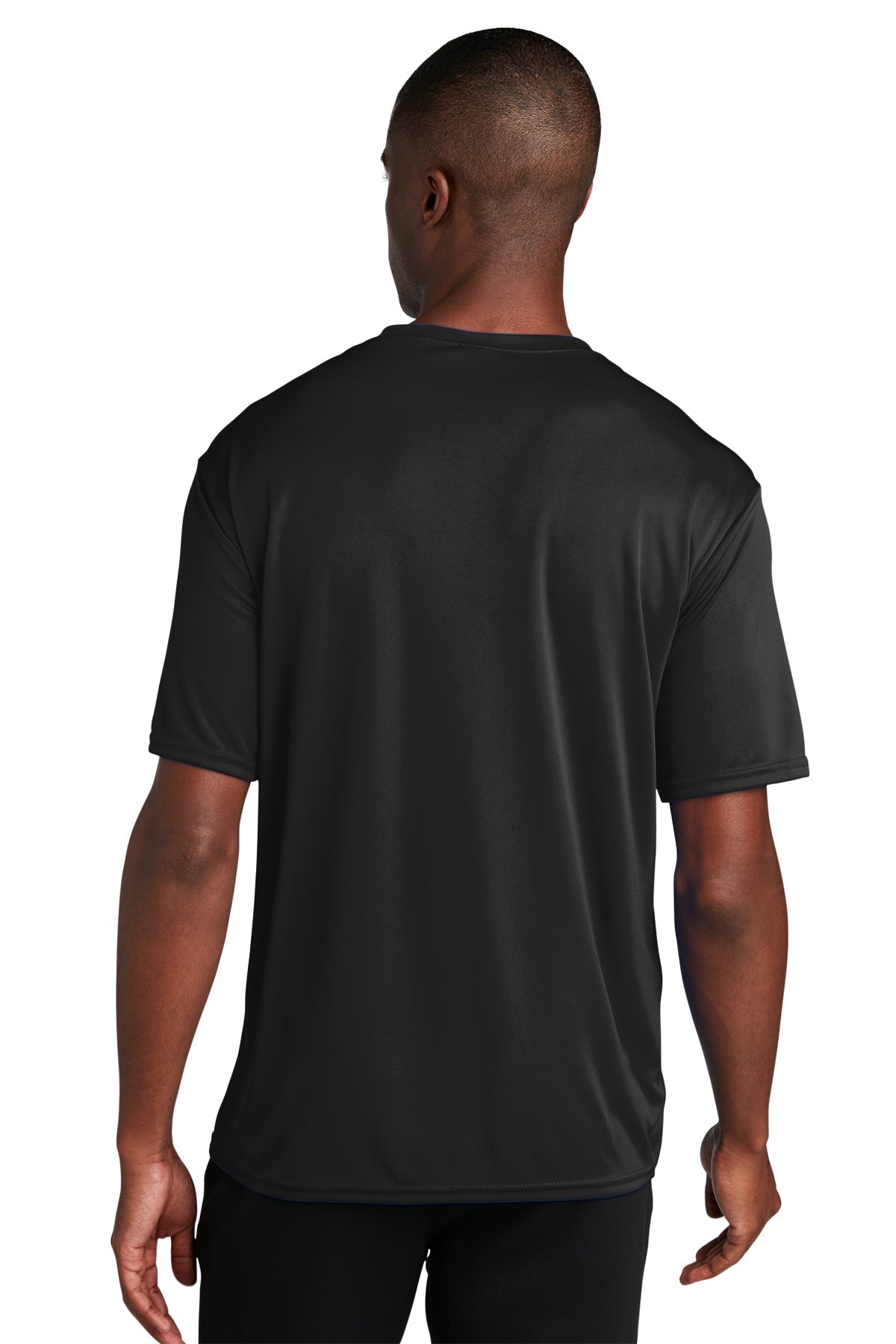Port & Company Performance Customized Tee's, Jet Black