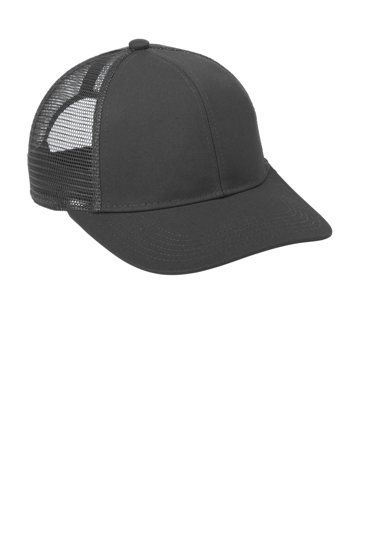 Port Authority Adjustable Mesh Back Branded Caps, Carbon Grey