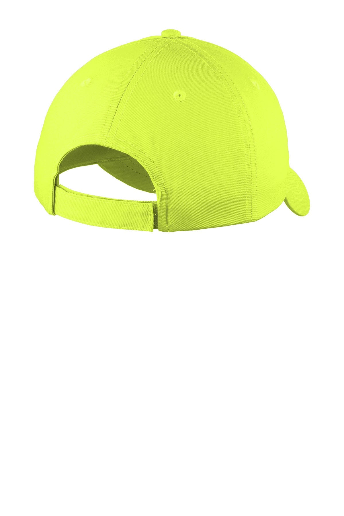 Port Authority Six Panel Twill Custom Caps, Neon Yellow