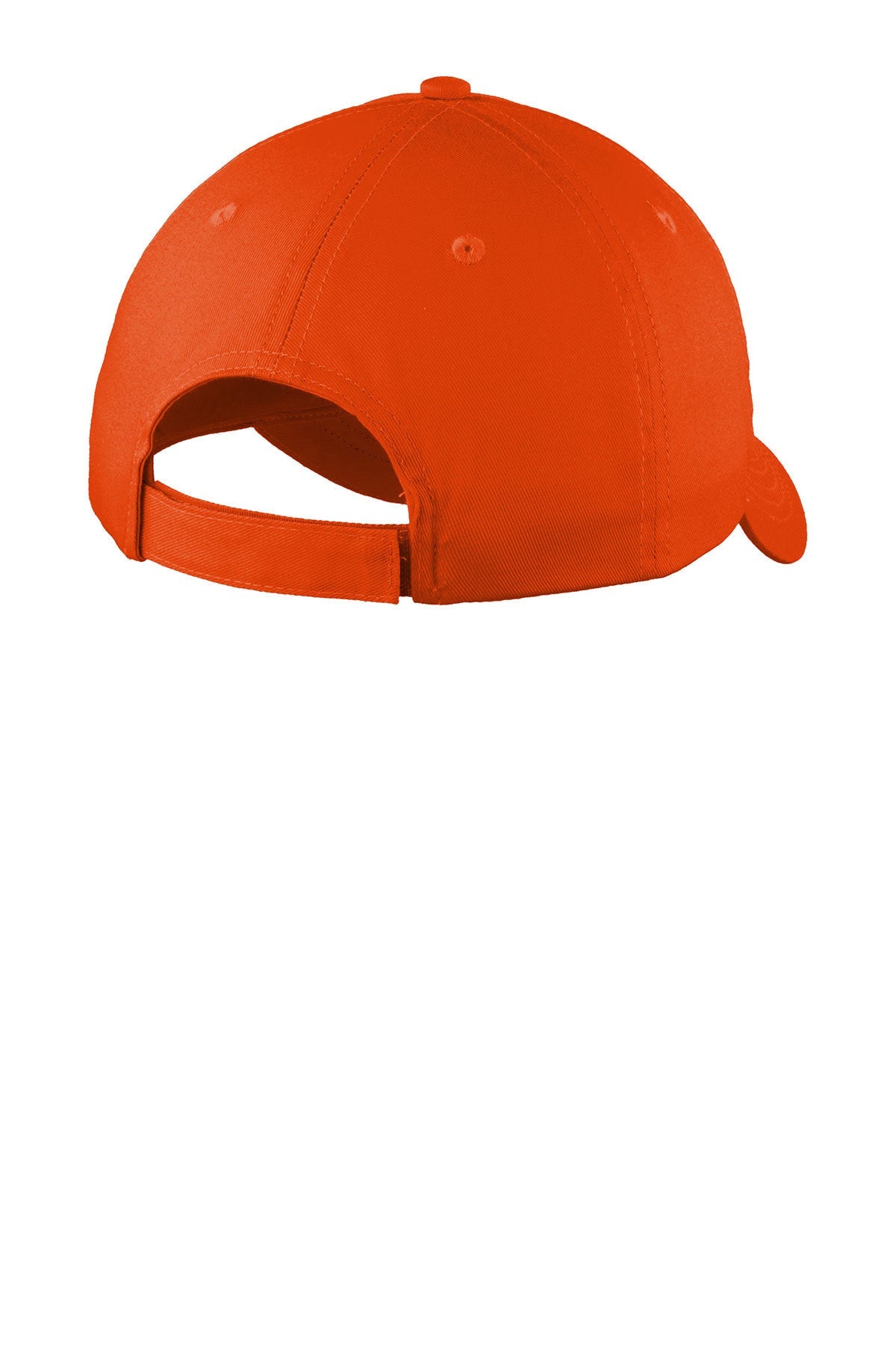 Port Authority Six Panel Twill Custom Caps, Orange