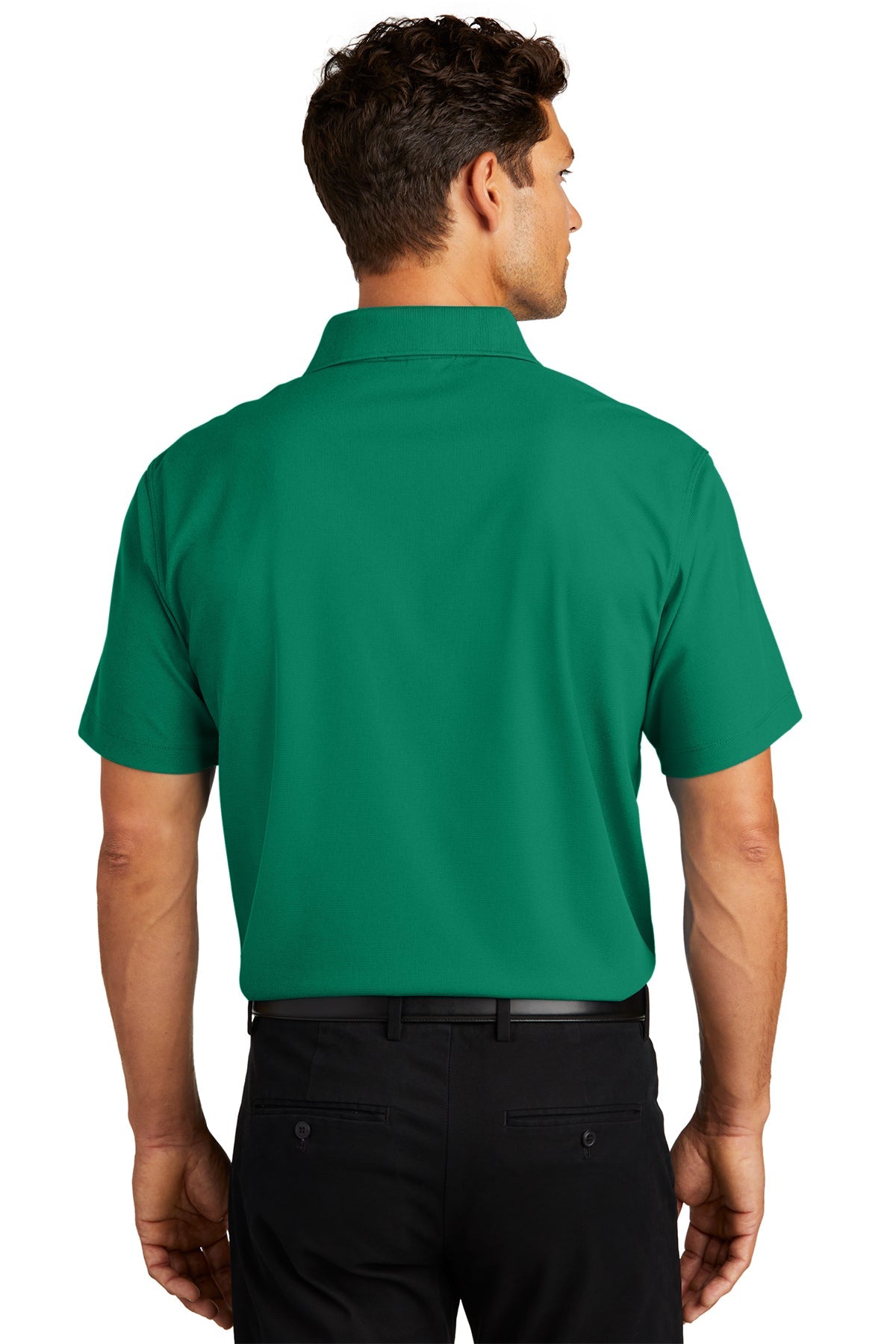 port authority_k572 _jewel green_company_logo_polos