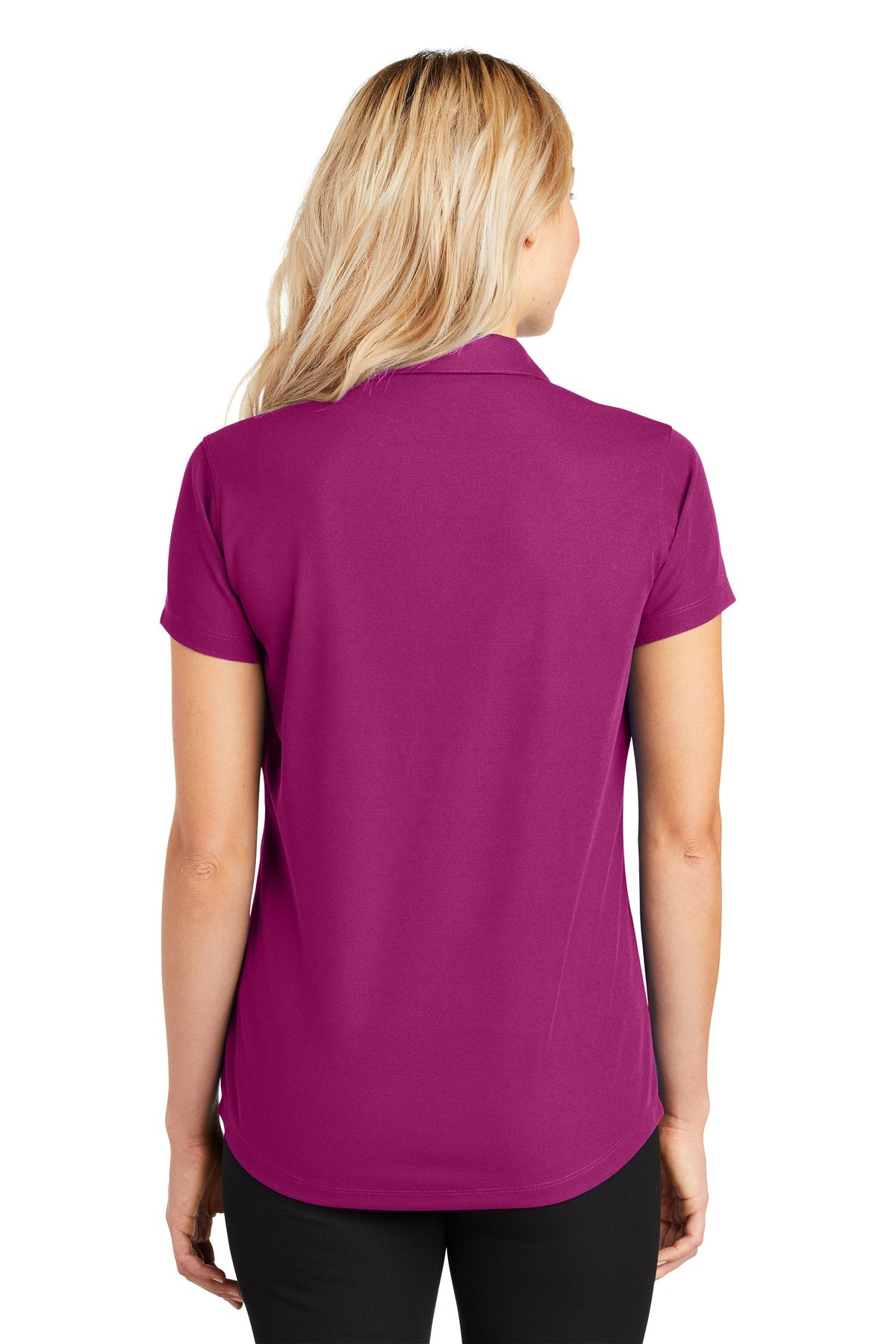 port authority_l572 _magenta_company_logo_polos