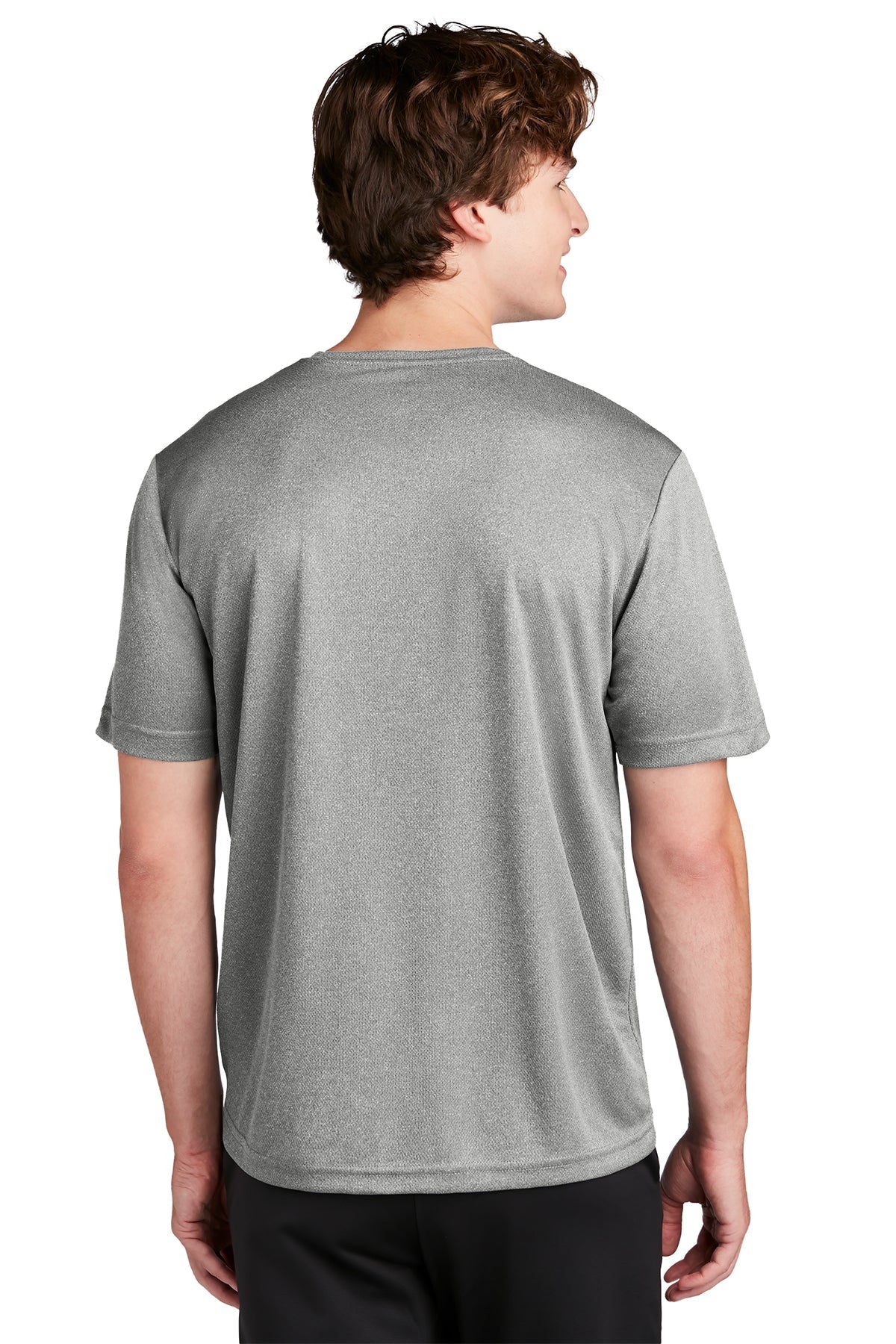 Sport-Tek PosiCharge Custom RacerMesh Tee's, Grey Heather