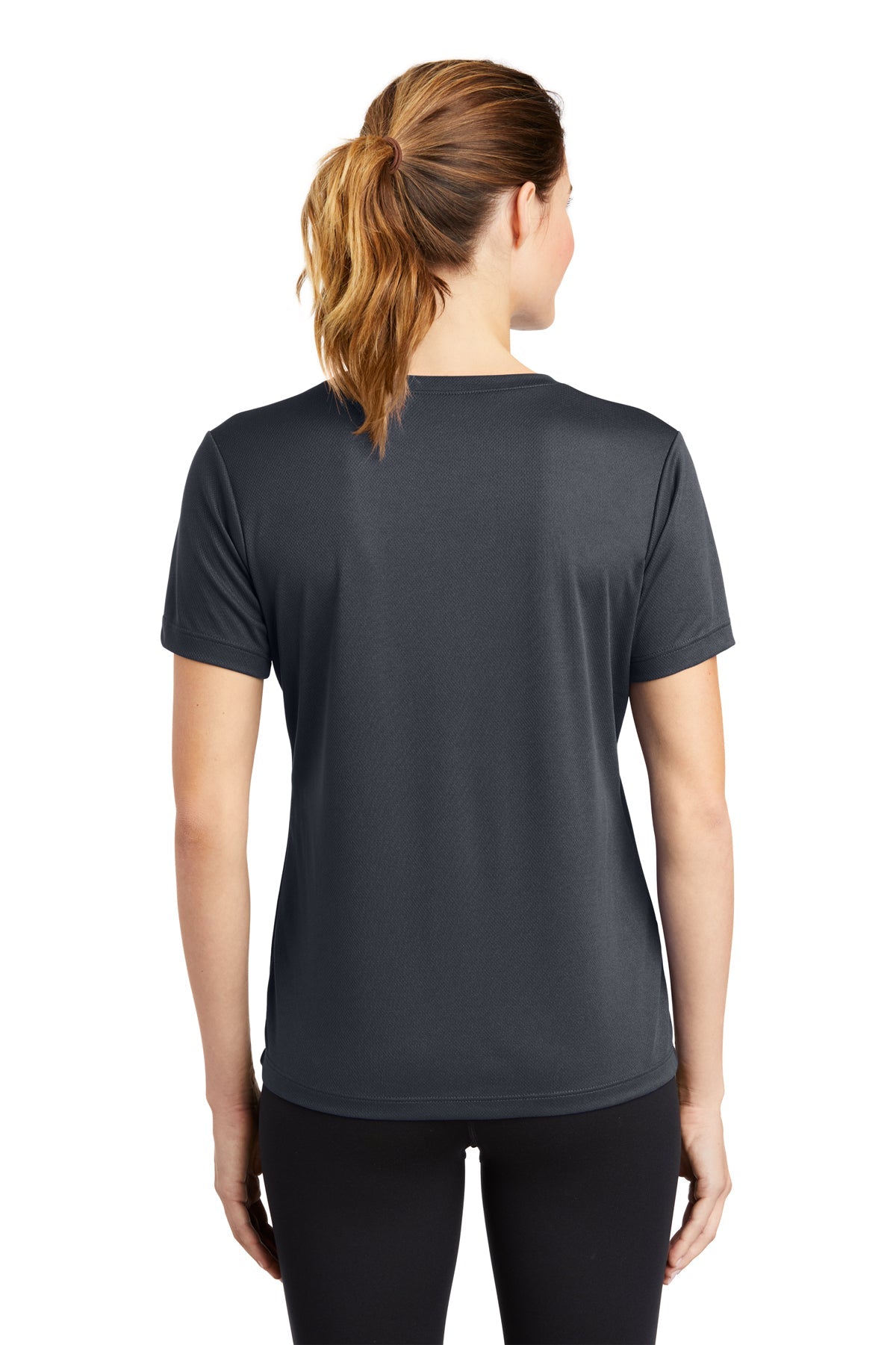 Sport-Tek Ladies PosiCharge RacerMesh V-Neck Tee