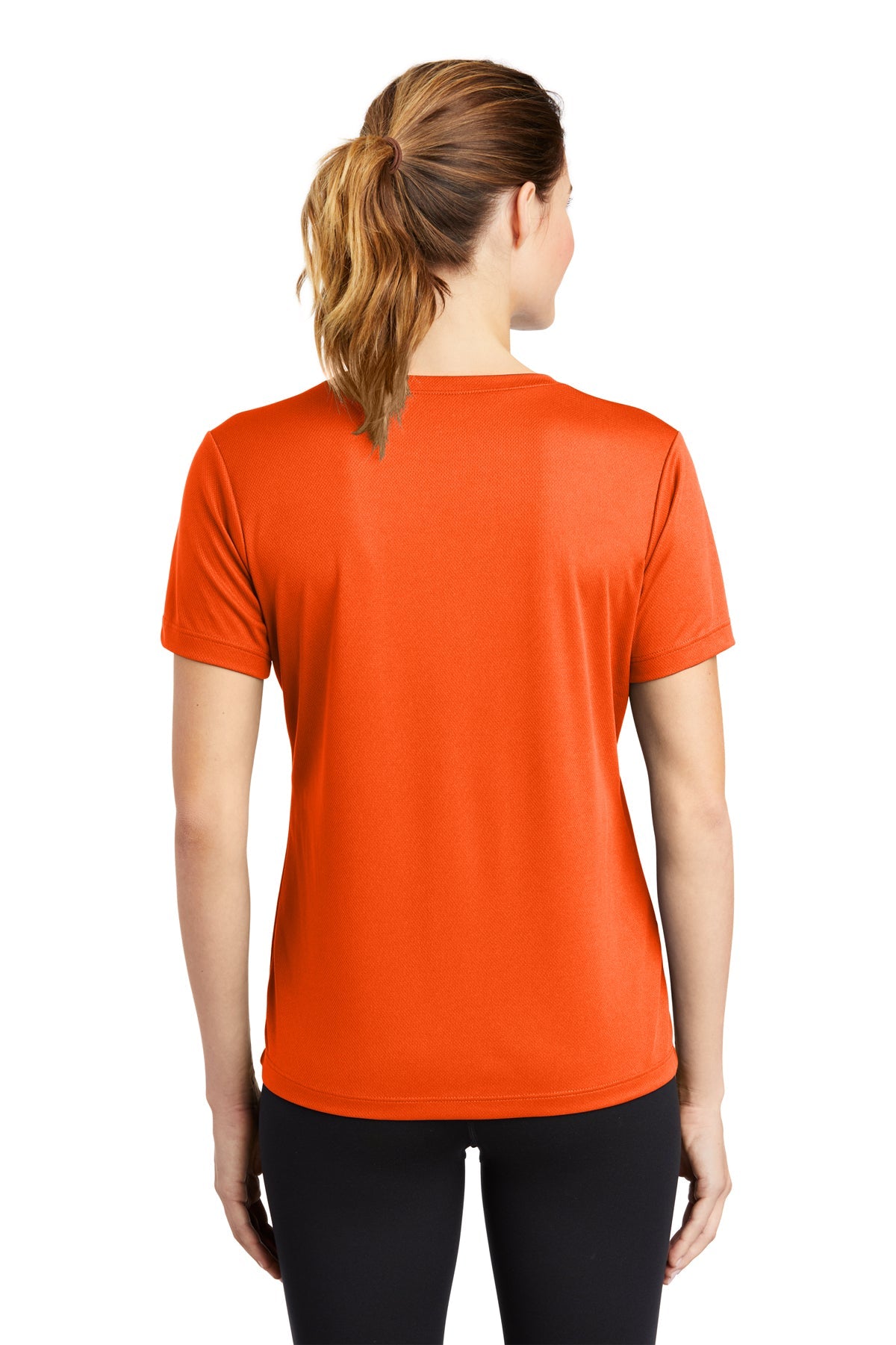 Sport-Tek Ladies PosiCharge RacerMesh V-Neck Tee