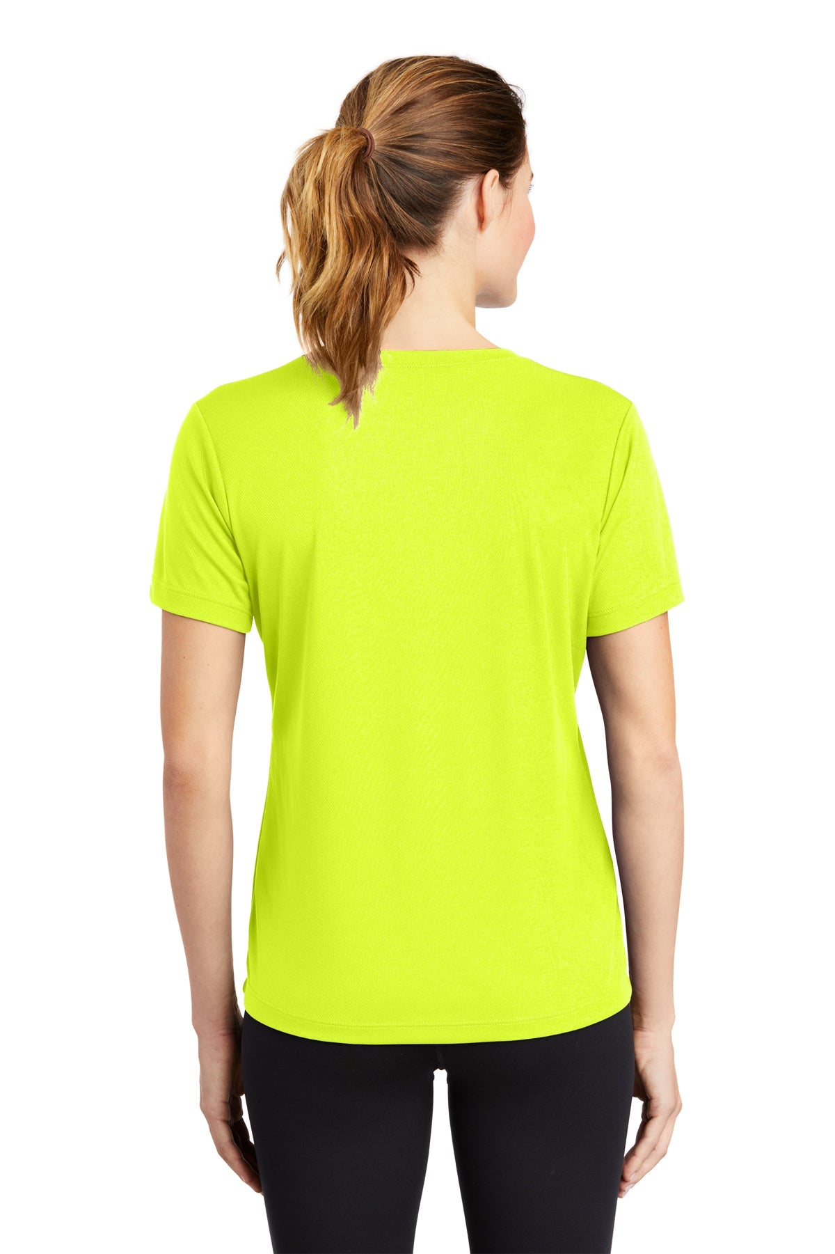 Sport-Tek Ladies PosiCharge RacerMesh V-Neck Tee
