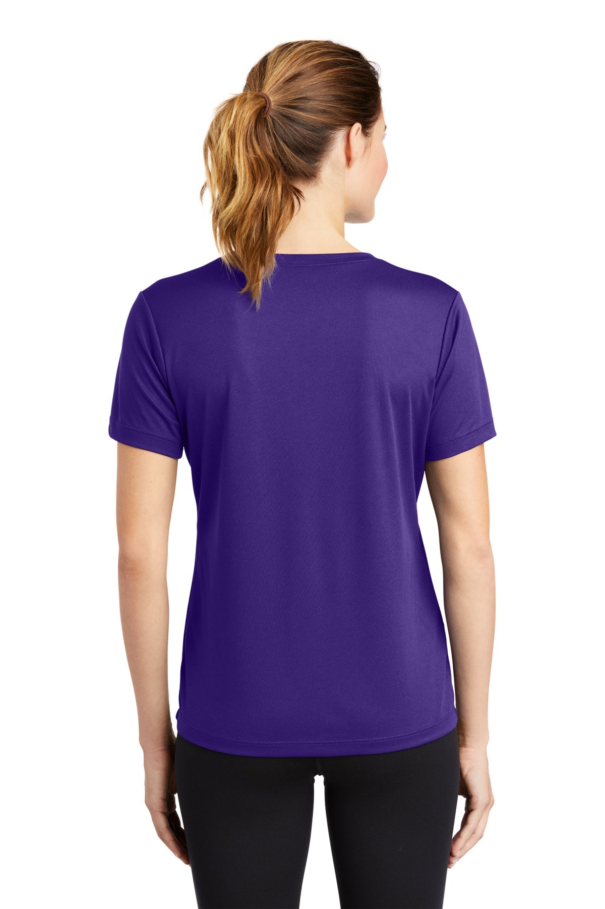 Sport-Tek Ladies PosiCharge RacerMesh V-Neck Tee