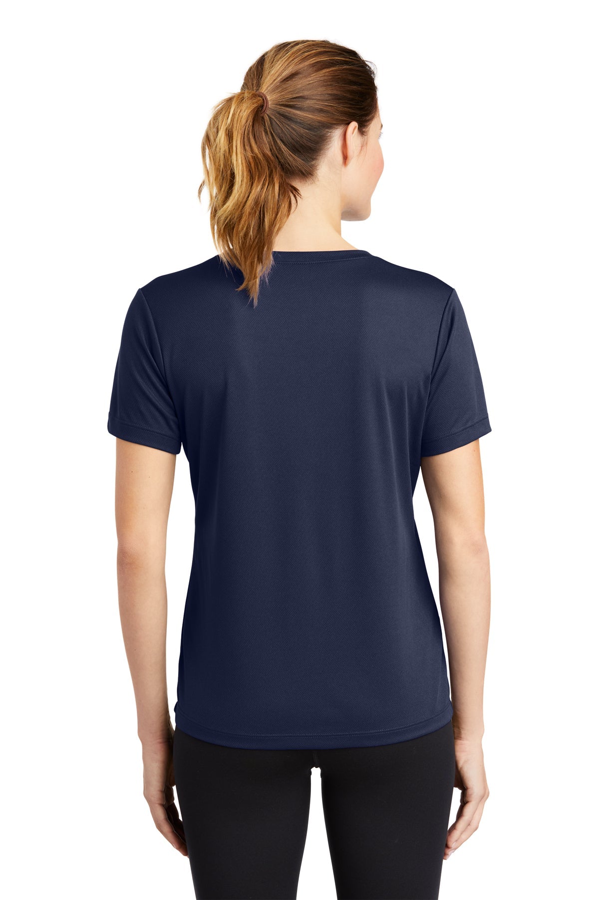 Sport-Tek Ladies PosiCharge RacerMesh V-Neck Tee