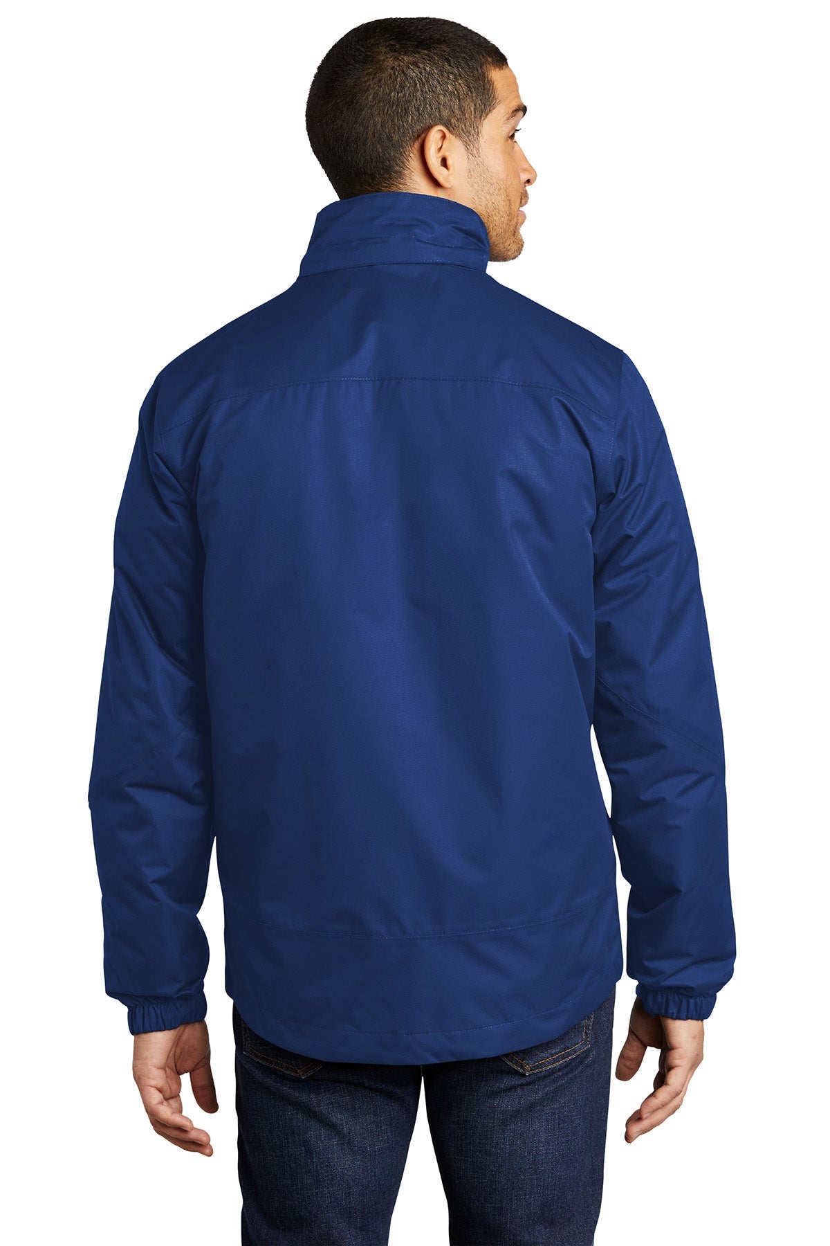 port authority_j332 _night sky blue/ black_company_logo_jackets
