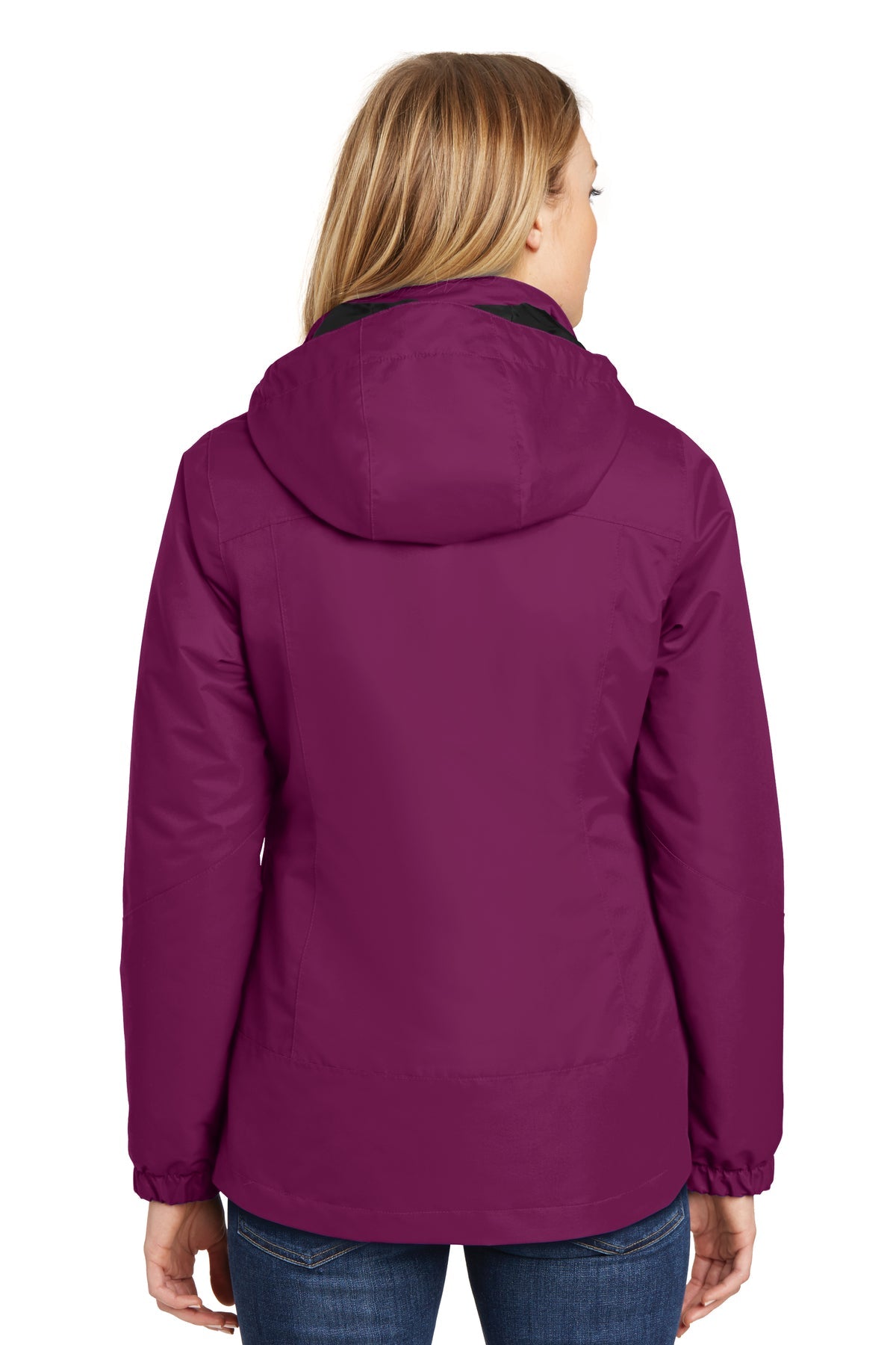 port authority_l332 _very berry/ black_company_logo_jackets