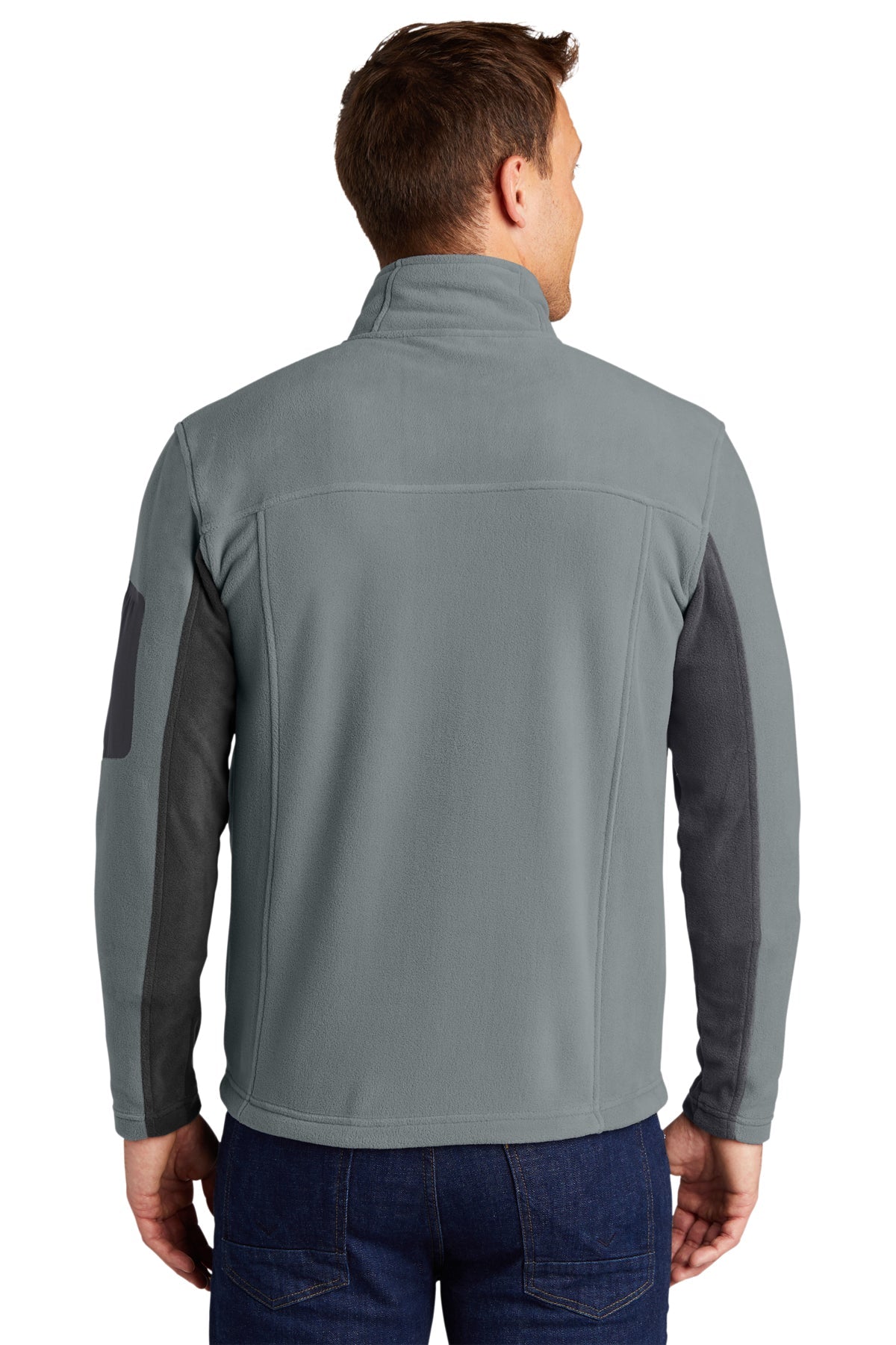port authority_f233 _frost grey/ magnet_company_logo_jackets