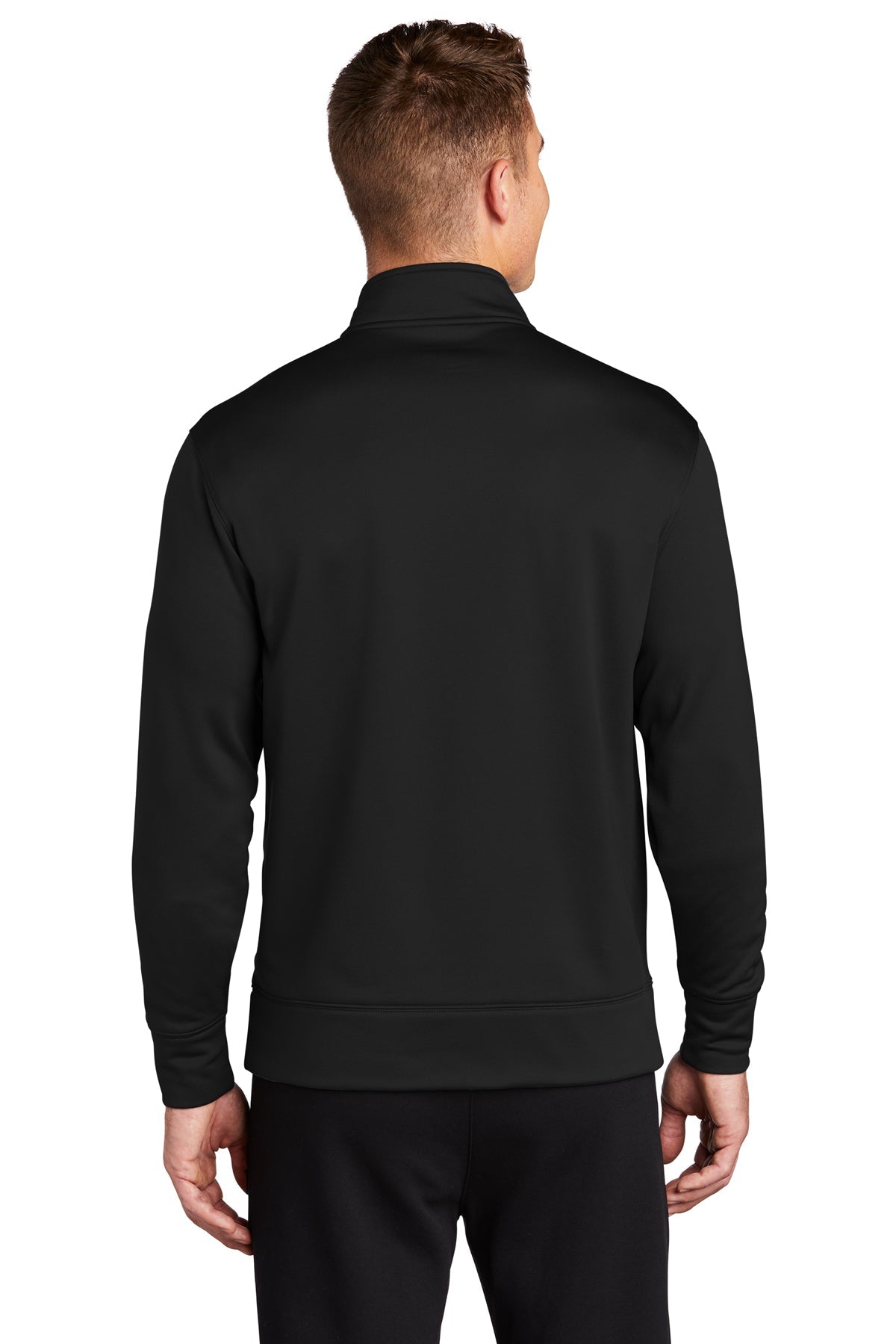 sport-tek_st241 _black_company_logo_sweatshirts