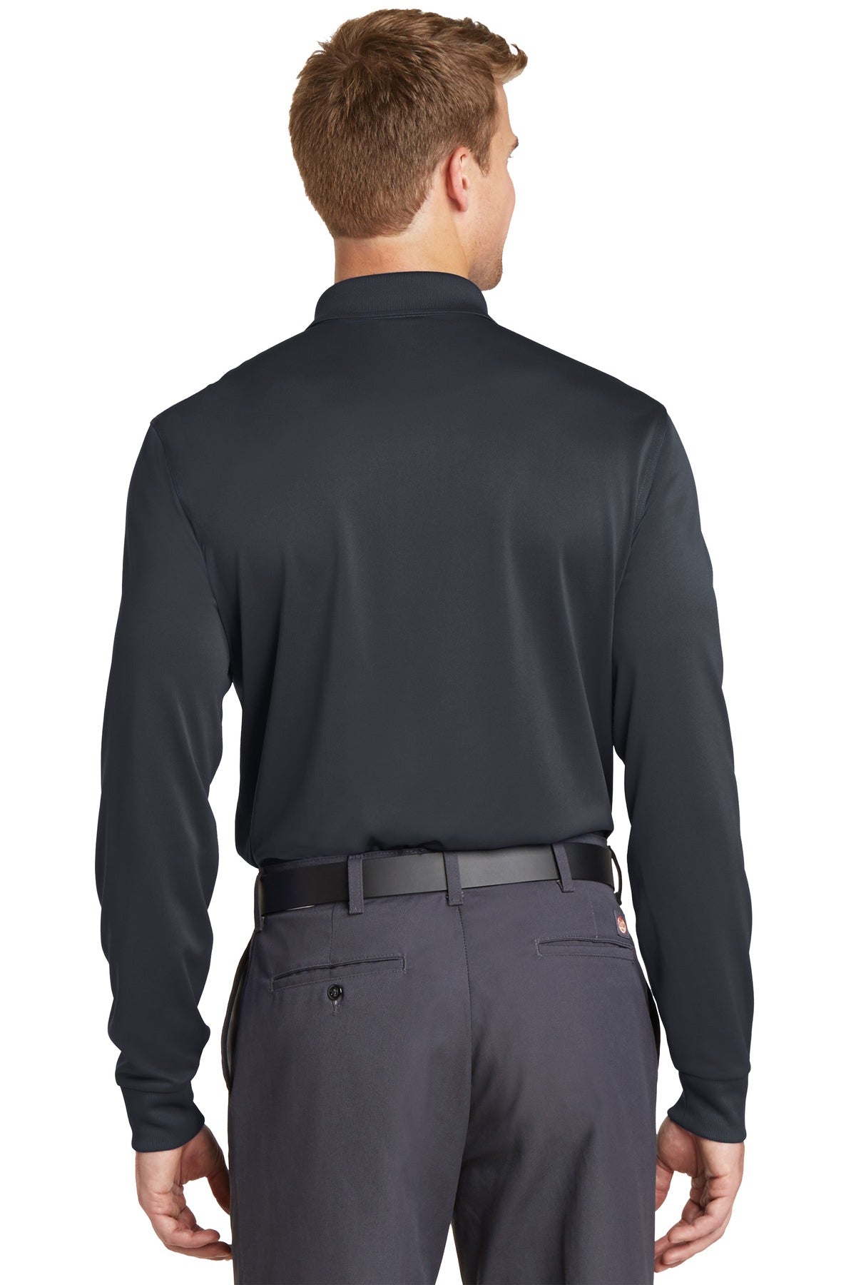 cornerstone_cs412ls _charcoal_company_logo_polos