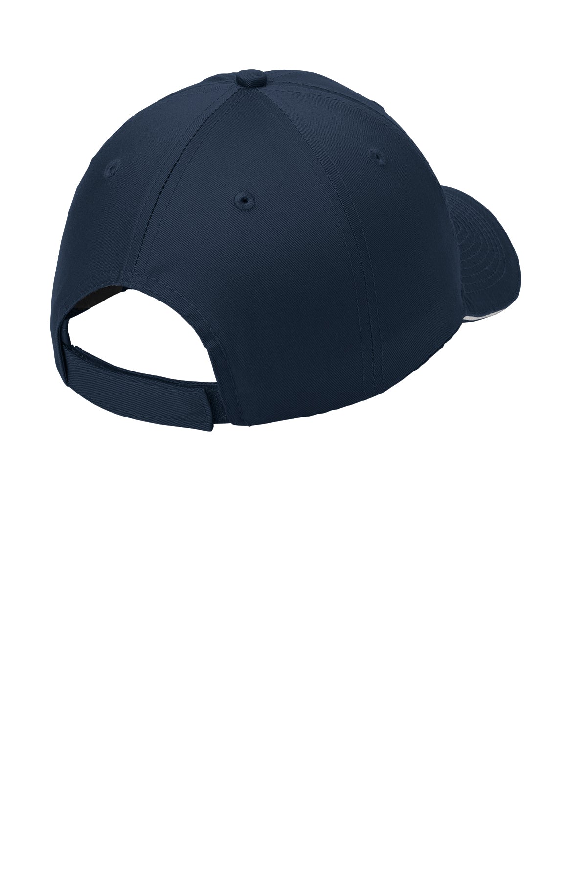 Port Authority Sandwich Bill Customized Caps, Navy/ White