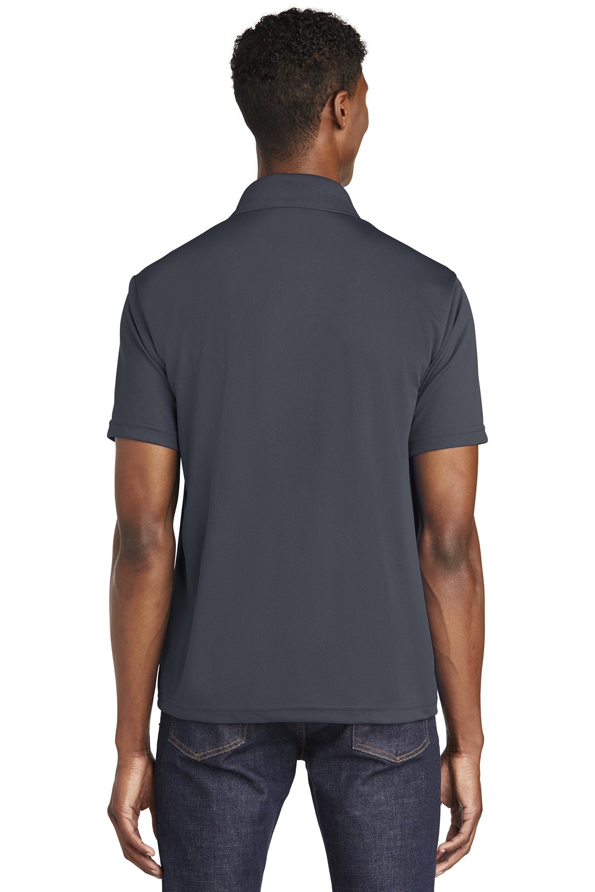 sport-tek_st640 _graphite grey_company_logo_polos