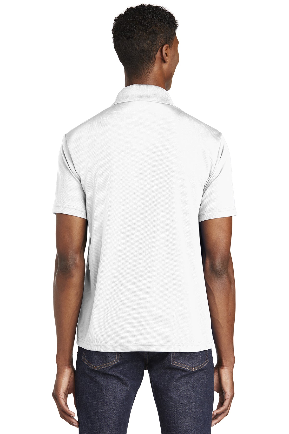 Sport-Tek PosiCharge Custom RacerMesh Polos, White [Ken Anderson Alliance]