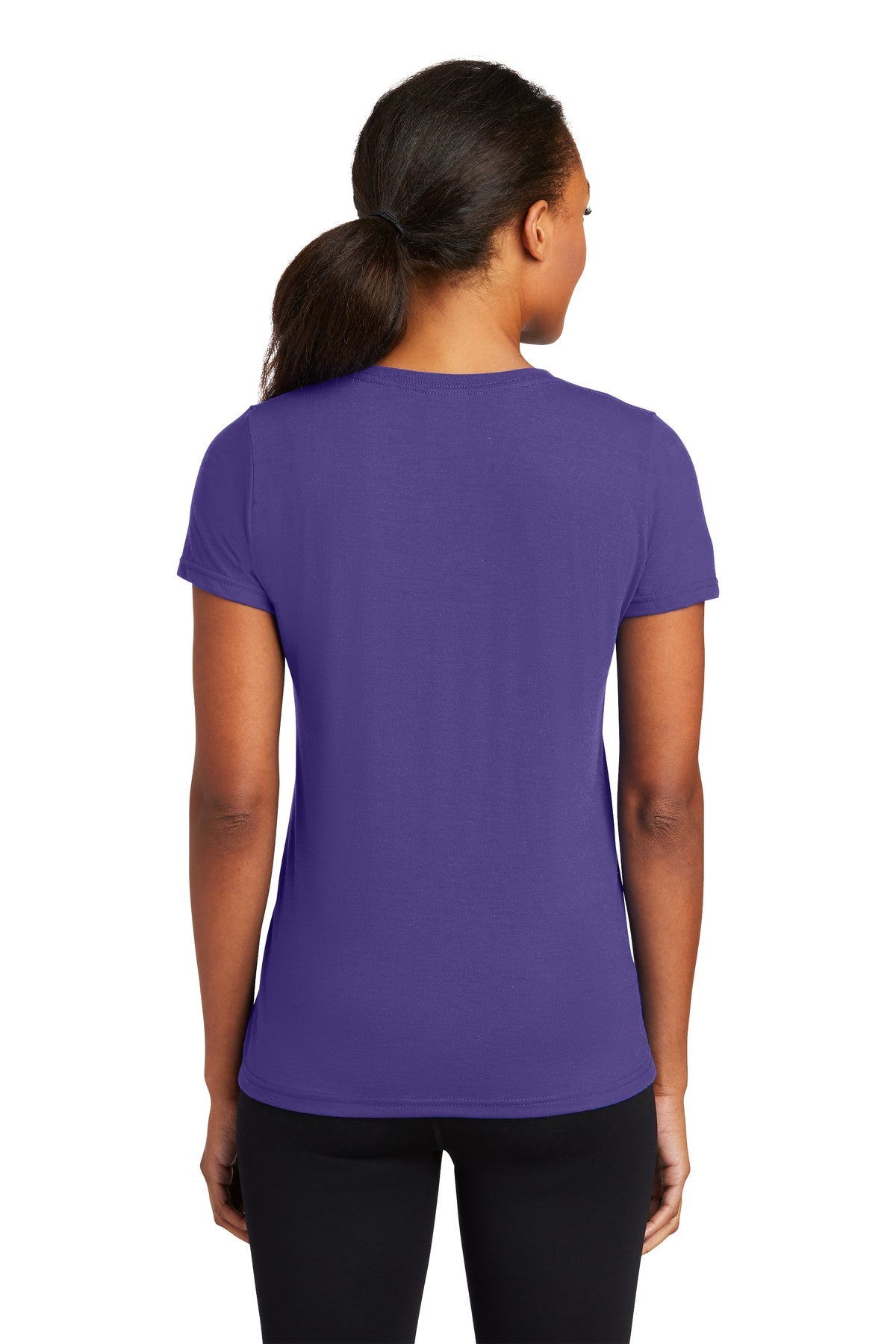 Port & Company Ladies Performance Blend V-Neck Tee