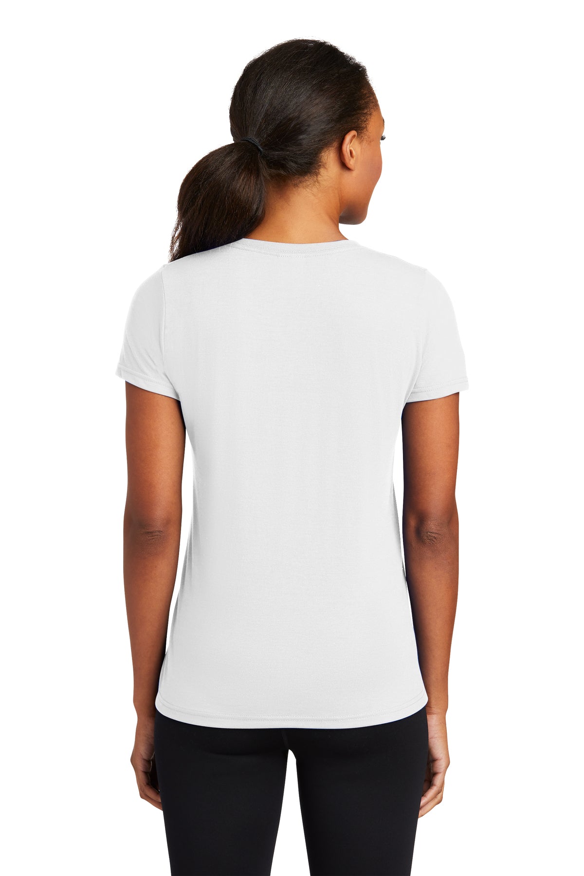 Port & Company Ladies Performance Blend V-Neck Tee