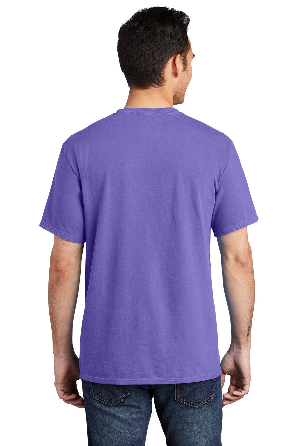 Port & Company Pigment-Dyed Pocket Tee