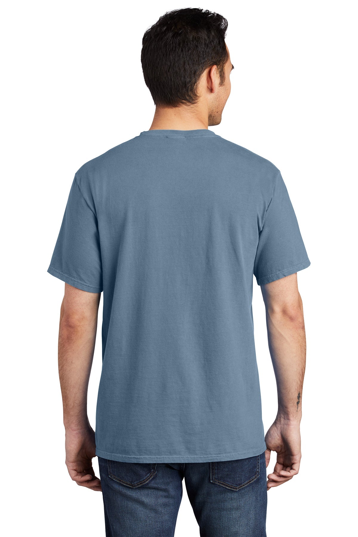 Port & Company Pigment-Dyed Pocket Tee