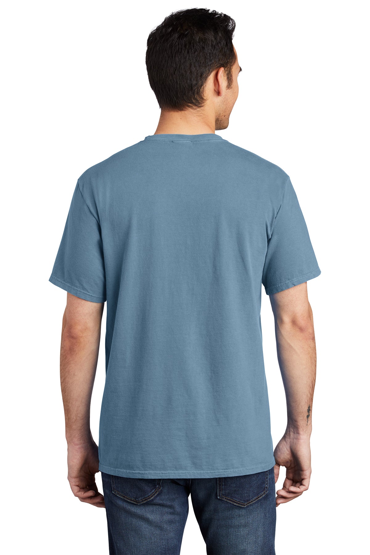 Port & Company Pigment-Dyed Pocket Tee