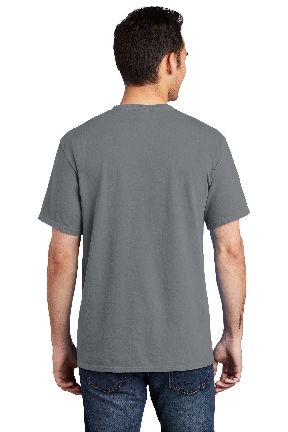 Port & Company Pigment-Dyed Pocket Tee