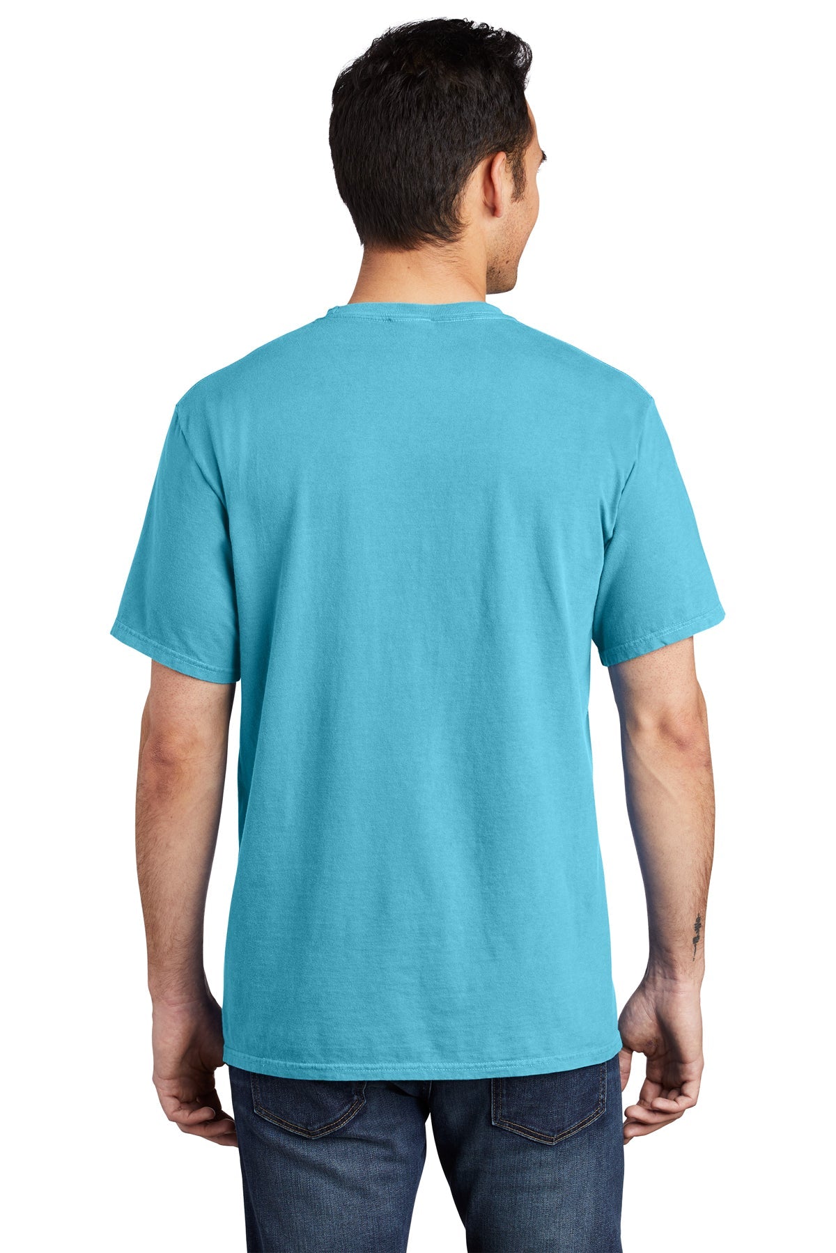 Port & Company Pigment-Dyed Pocket Tee