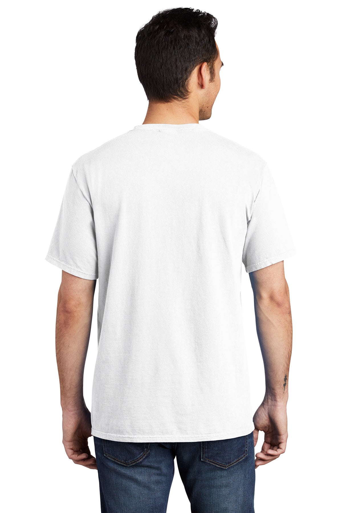 Port & Company Pigment-Dyed Pocket Tee