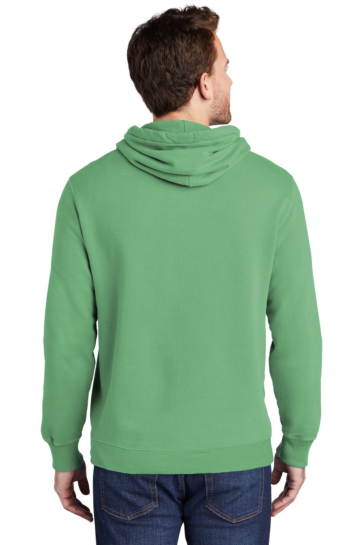 Port & Company Pigment Dyed Customized Hoodies, Safari [GOBHI]