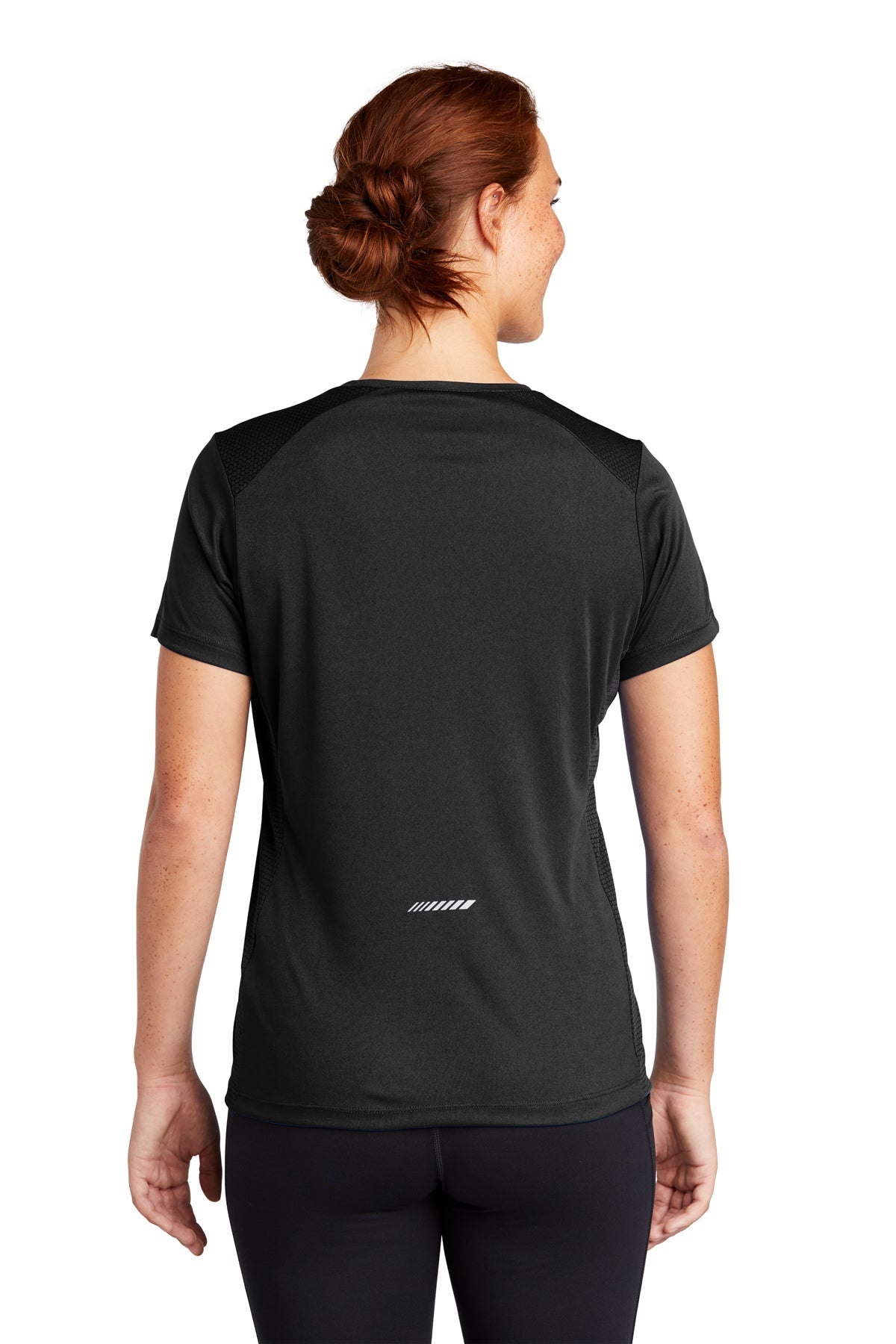 Sport-Tek Ladies PosiCharge Elevate Scoop Neck Tee