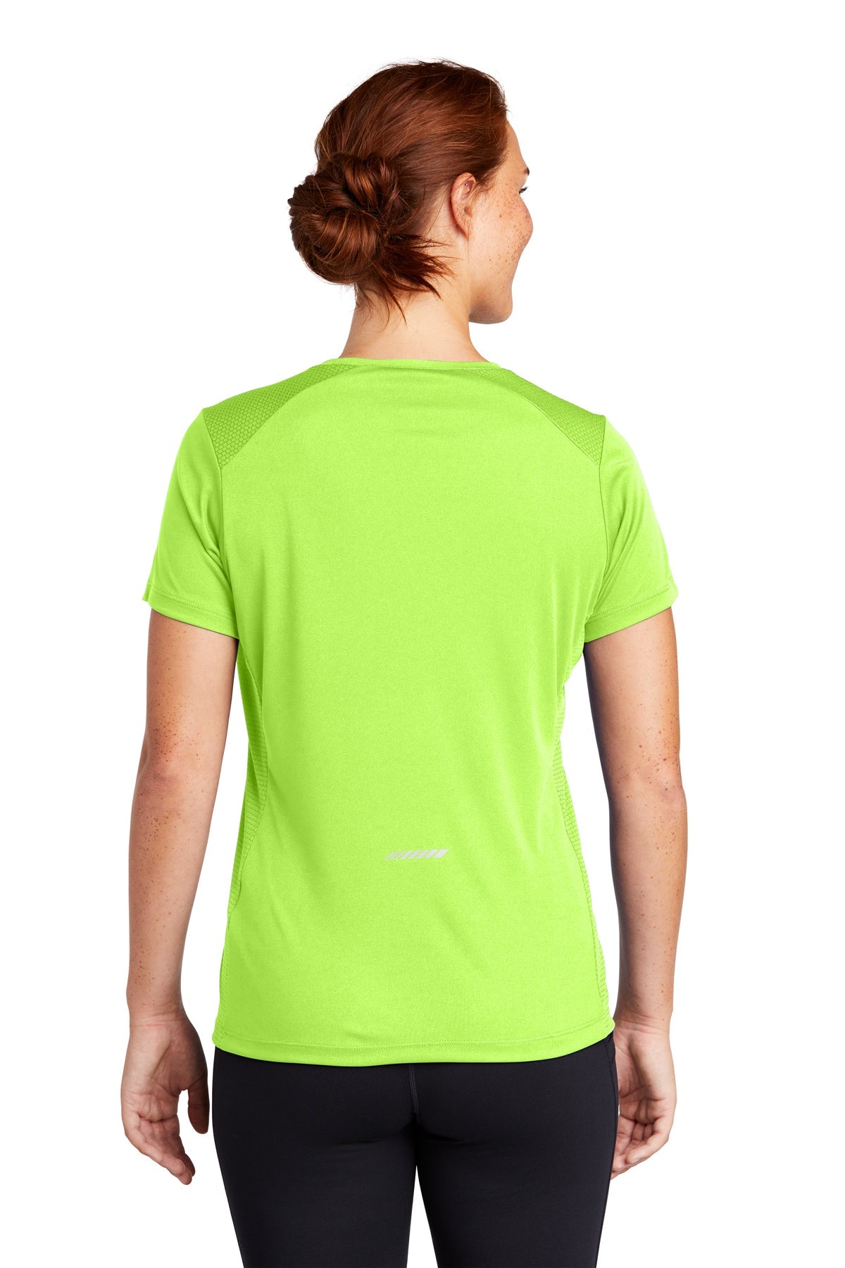 Sport-Tek Ladies PosiCharge Elevate Scoop Neck Tee
