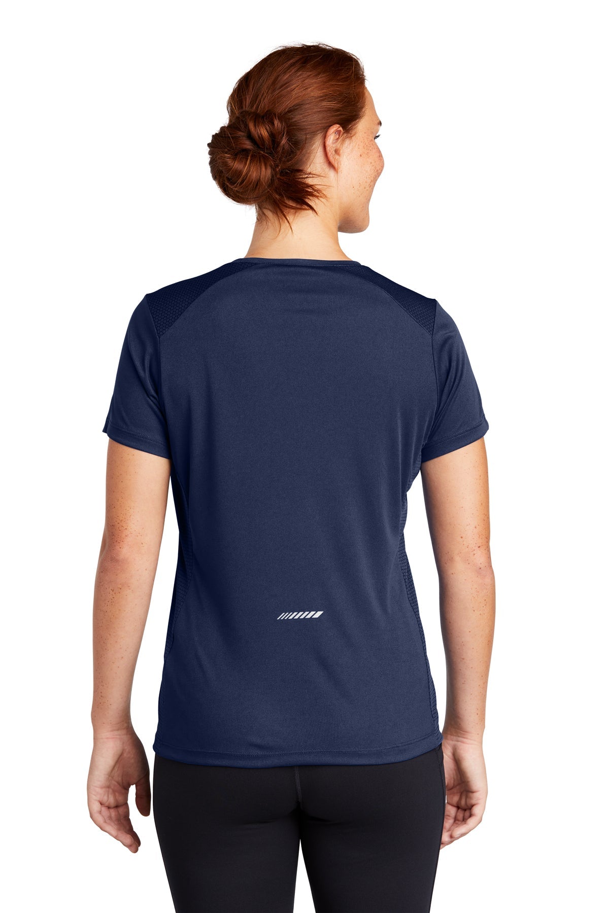Sport-Tek Ladies PosiCharge Elevate Scoop Neck Tee